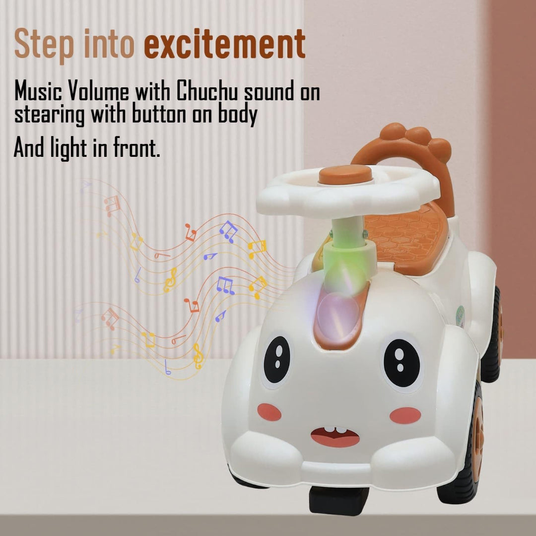 ZBR Dino Ride on & Car for Kids Push Car