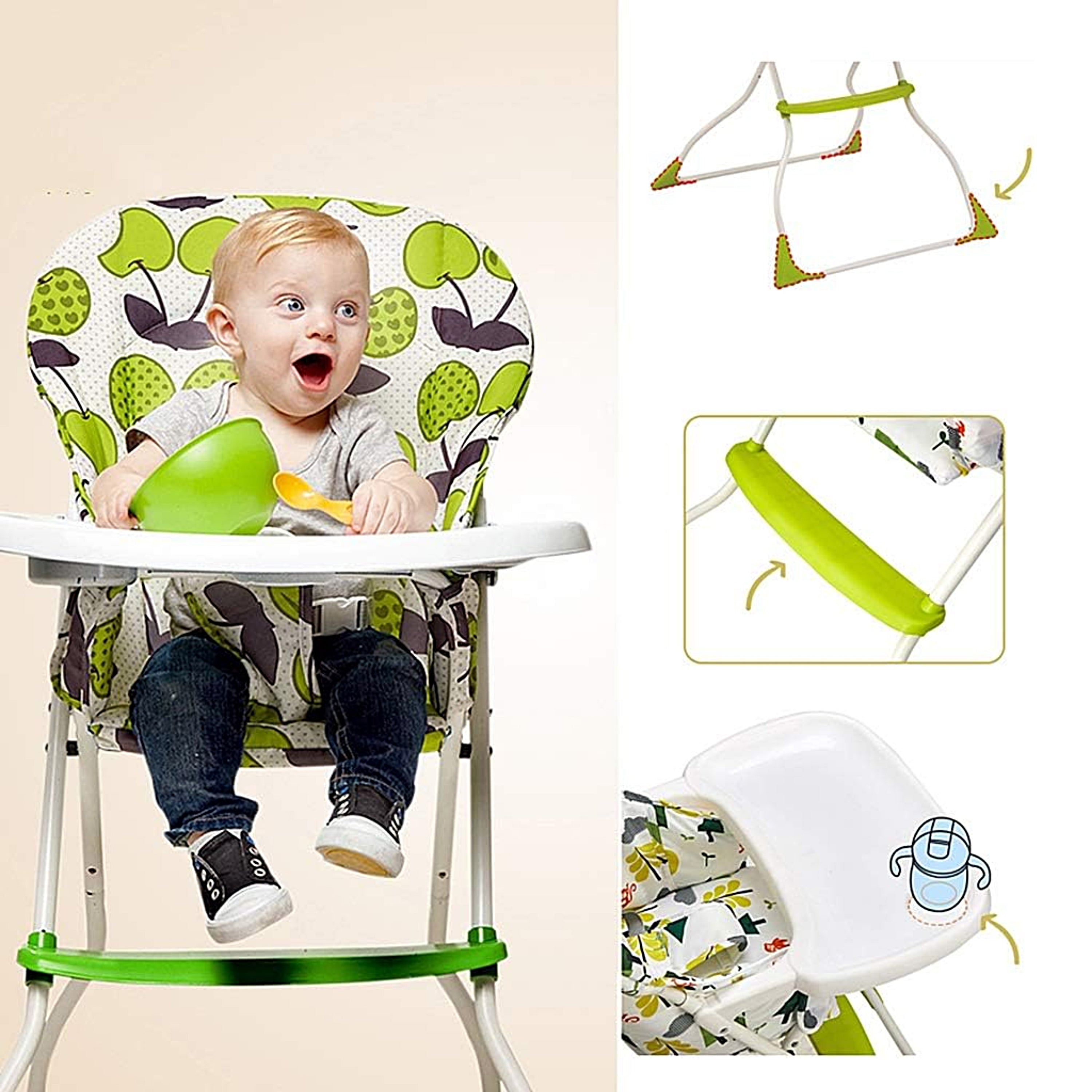Portable Folding Baby High Chair