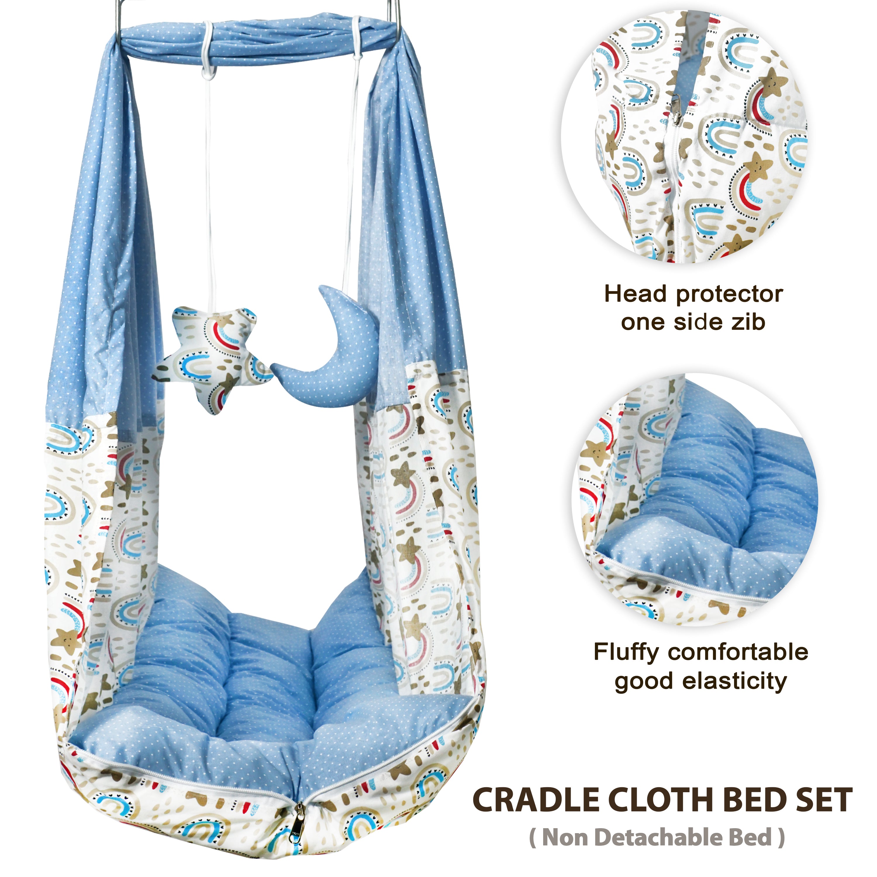 Cotton Bed Cradle Combo
