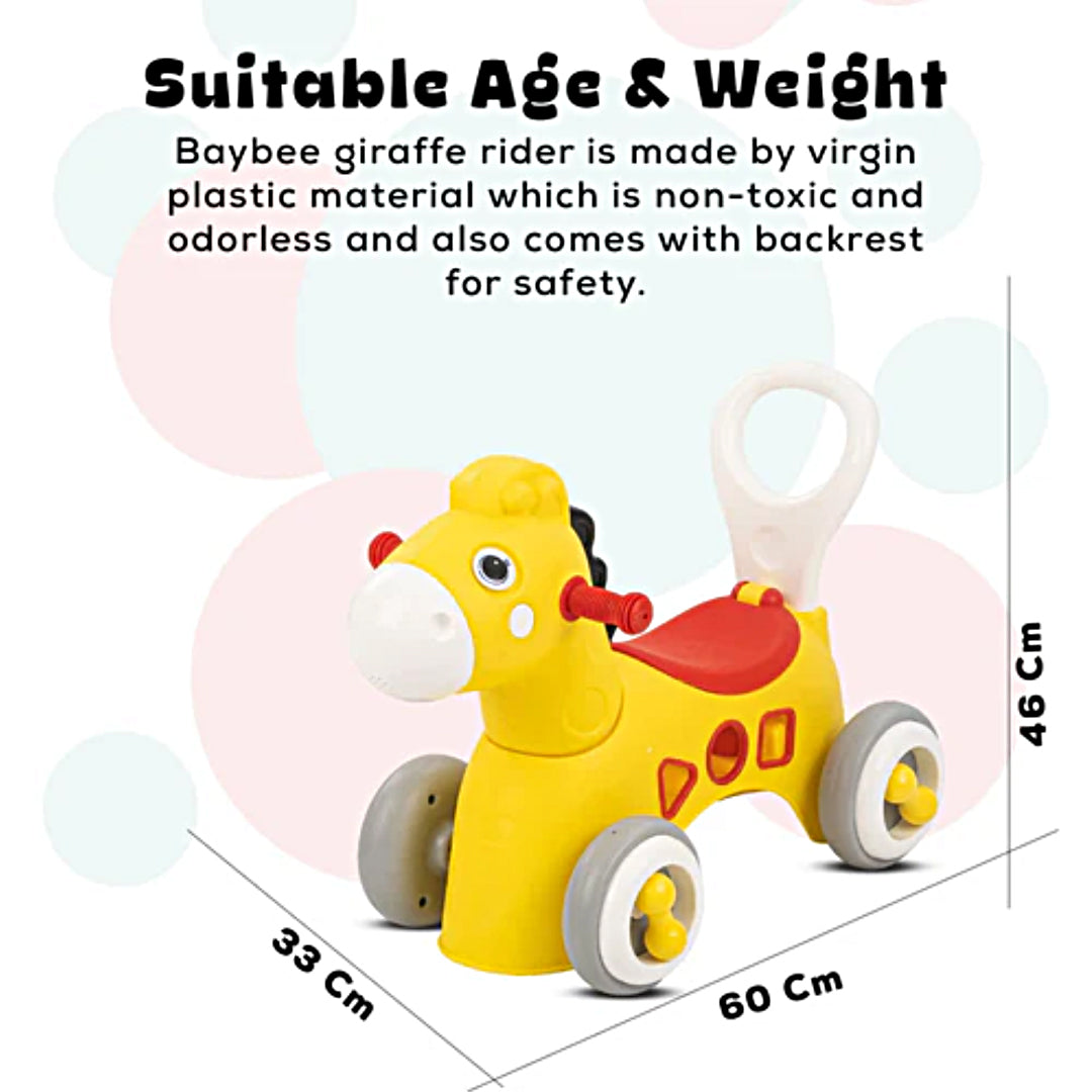 Giraffe Horse Rider Ride