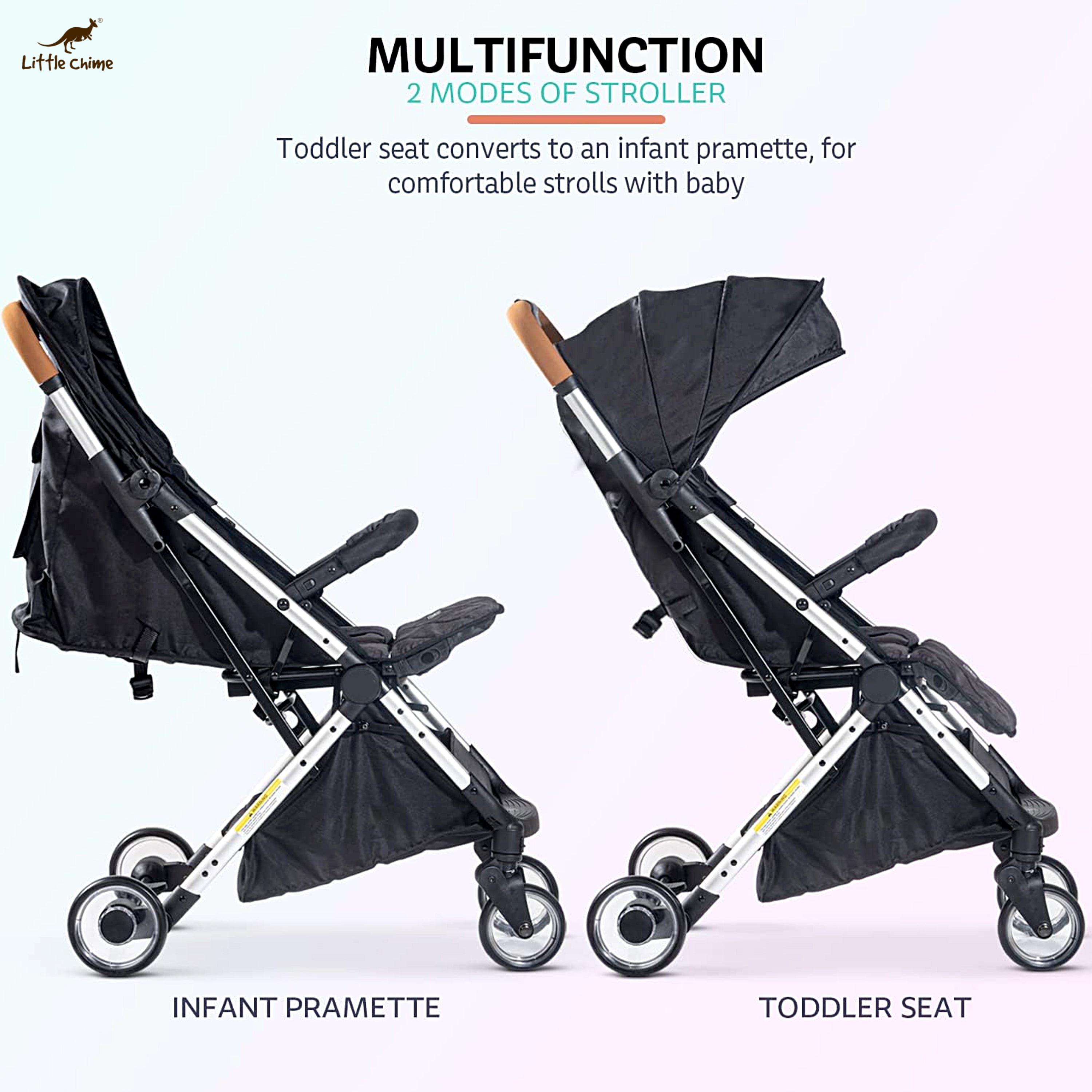 Foldable Baby Stroller with Aluminium Frame