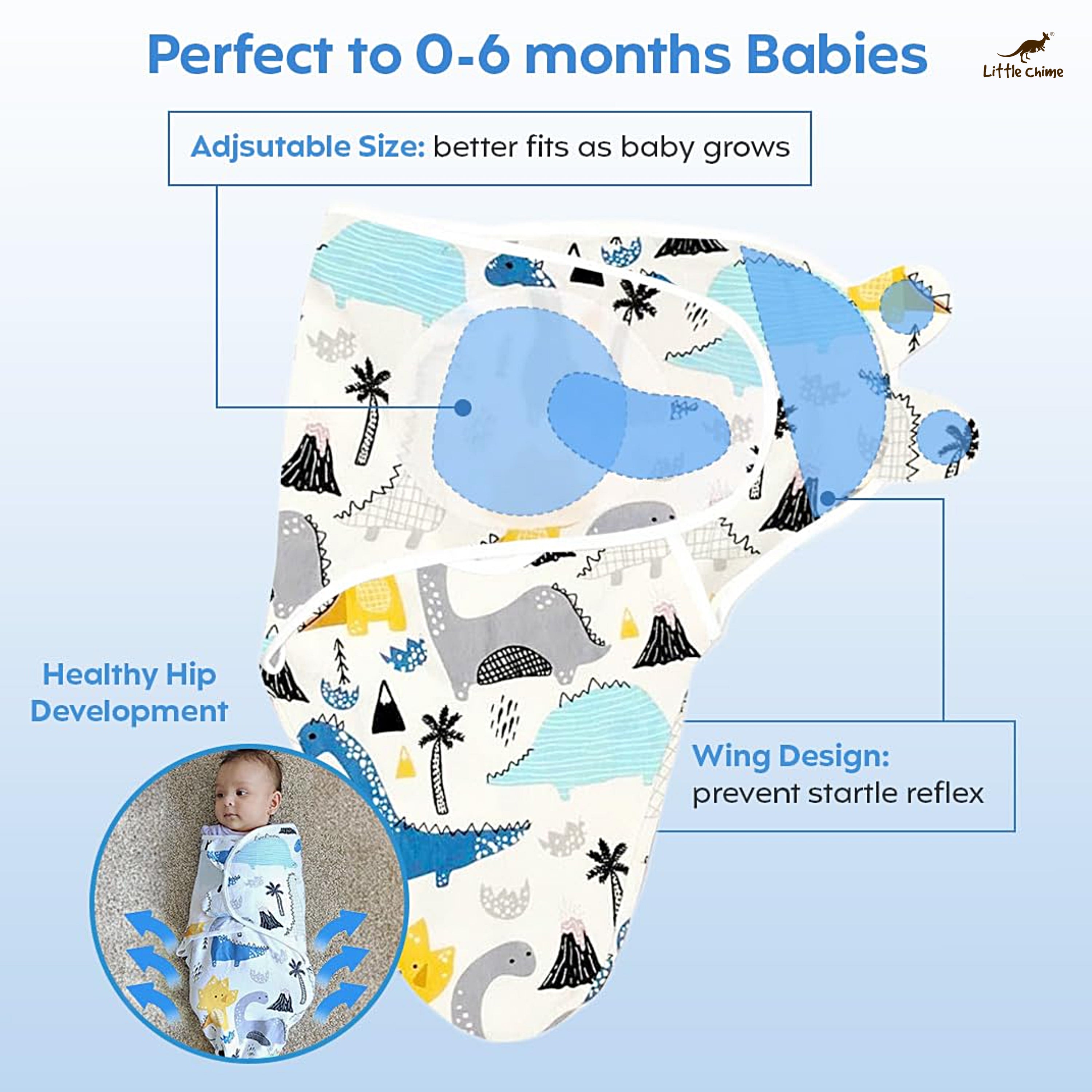 Baby Swaddle Wrap for New Born