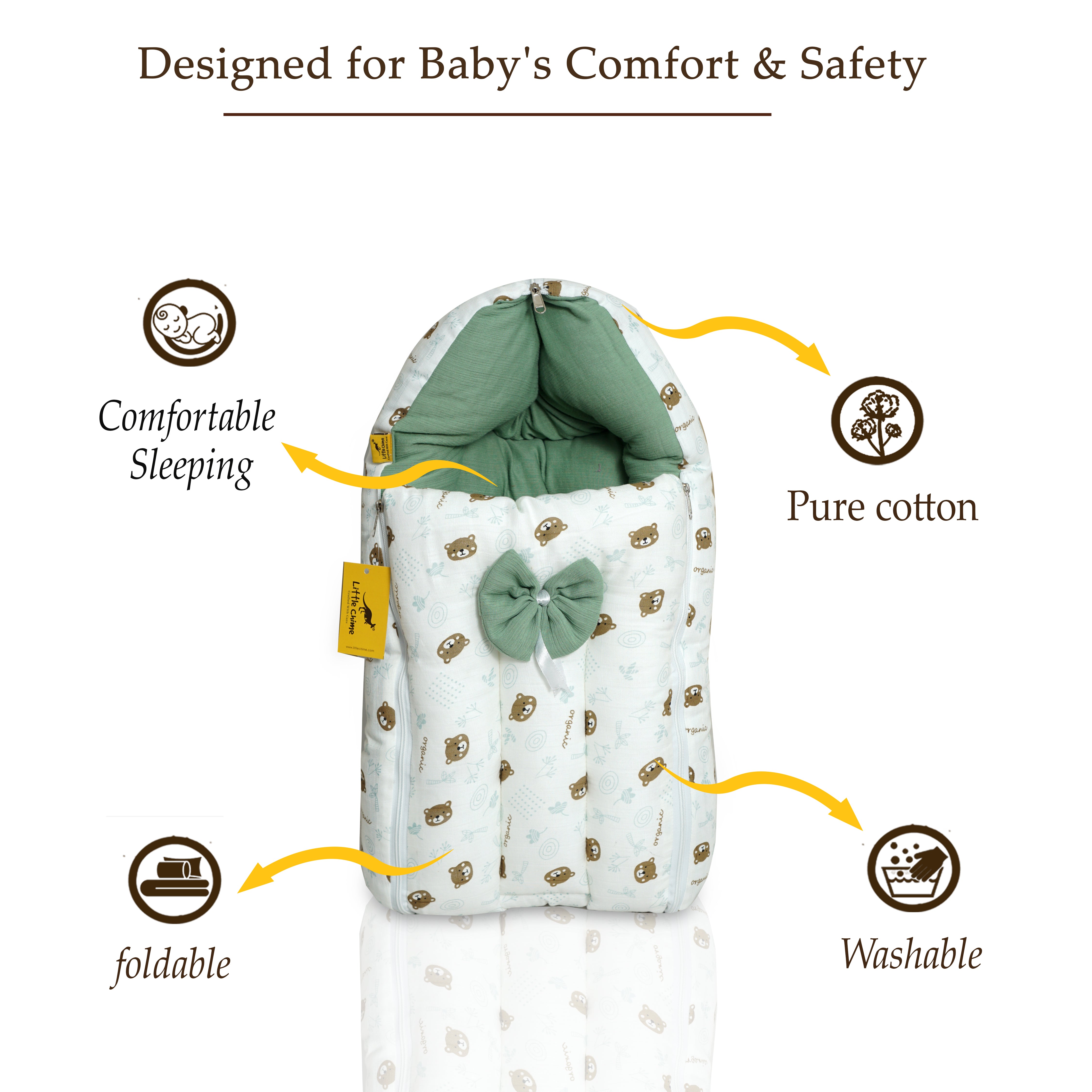 2 Piece Muslin Bed Combo