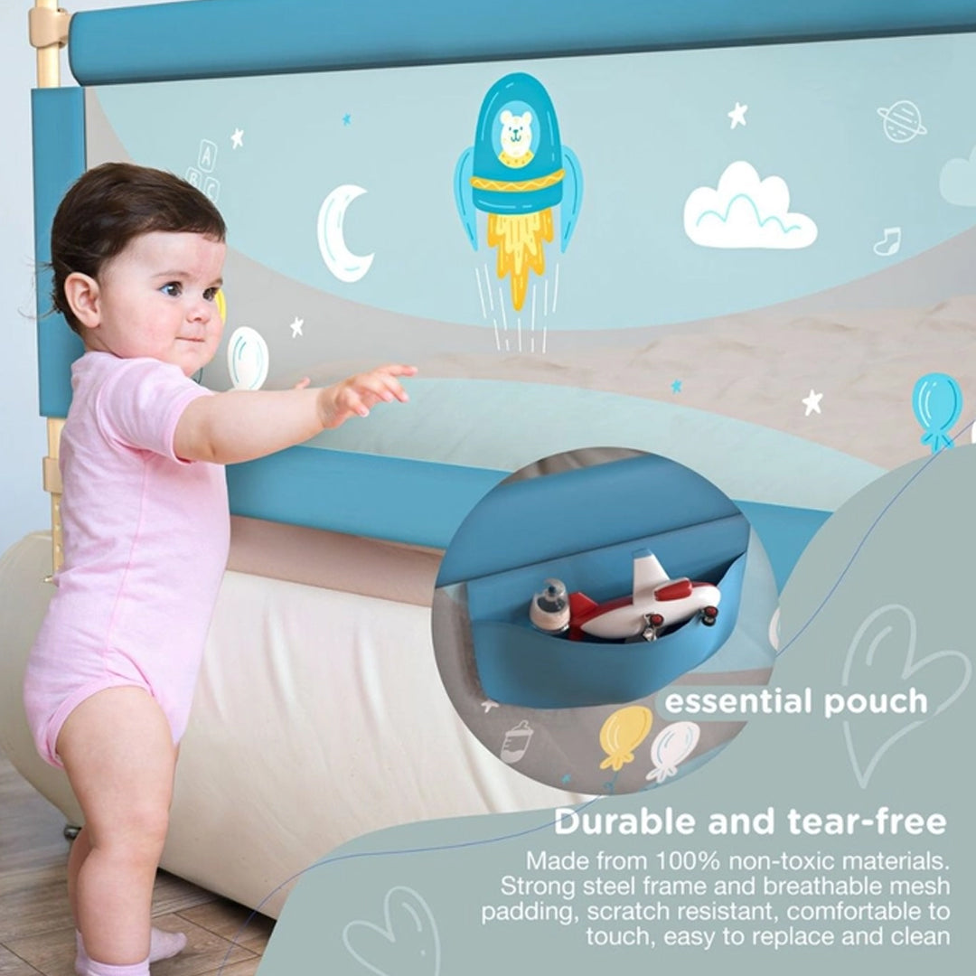 Bed Rail Guard Barrier For Baby