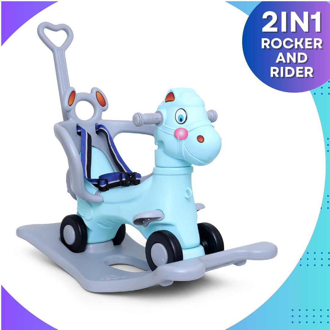 Horse Ride-On Rocker and Rider
