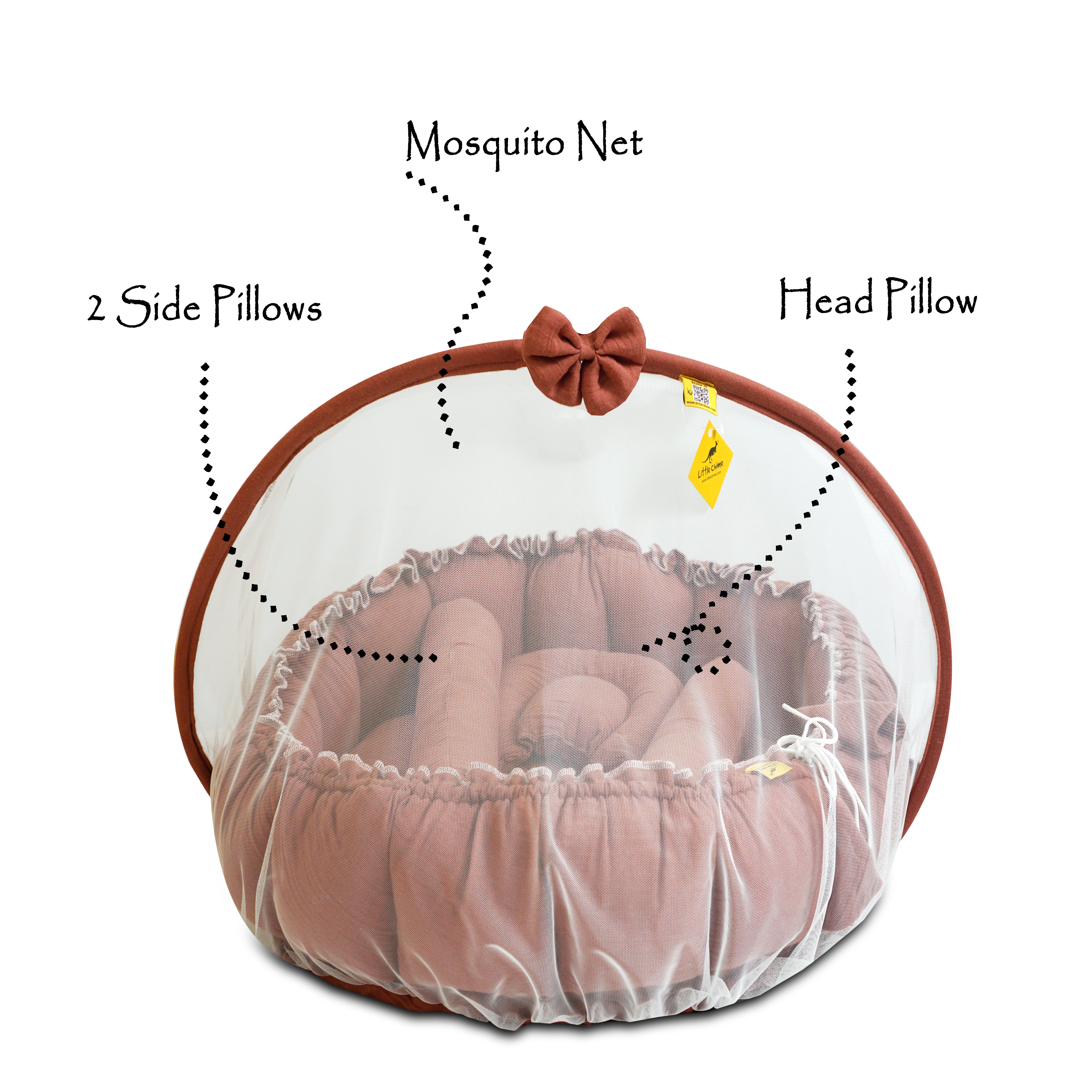 6 Piece Muslin Bed Combo