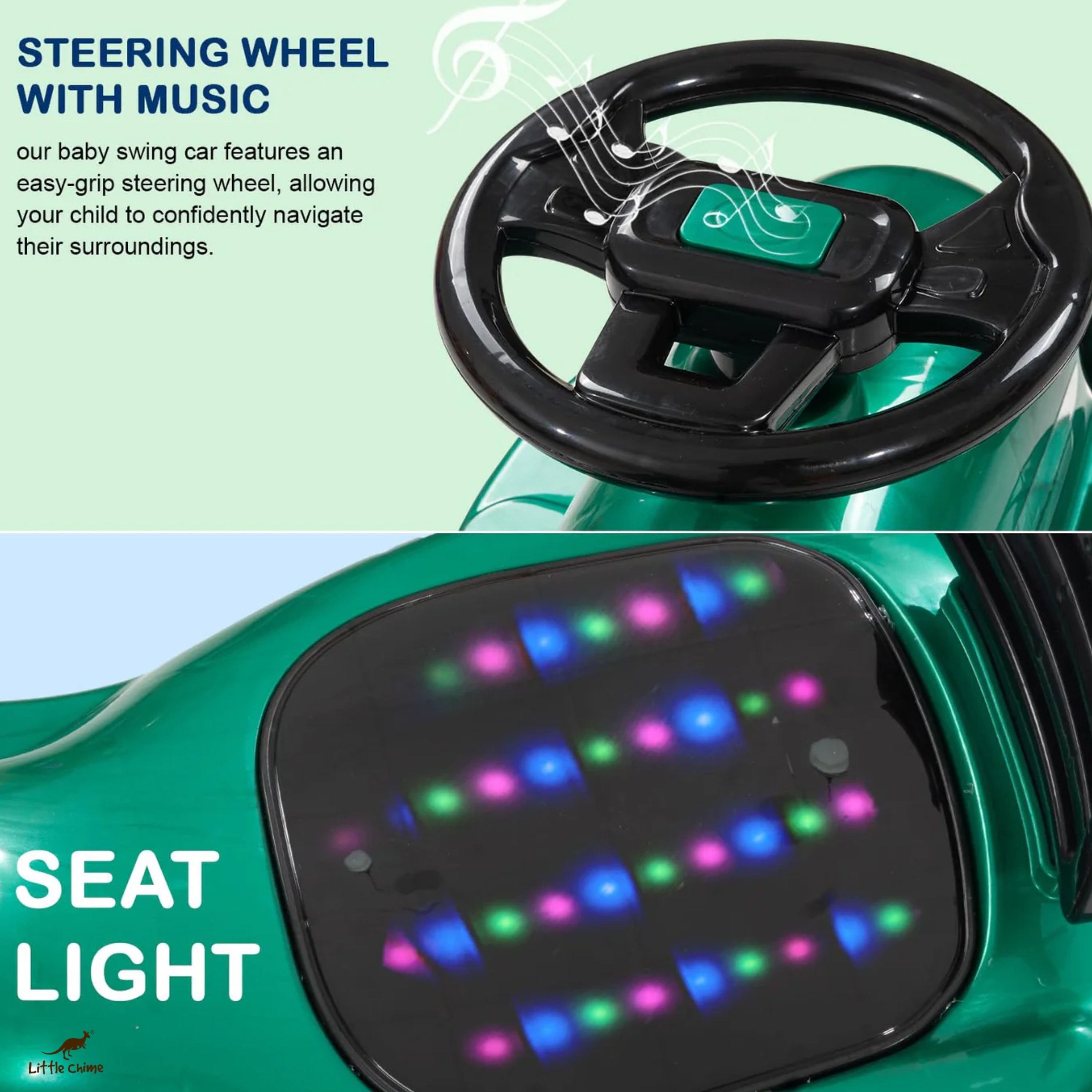 Trio Kids Magic Swing Car