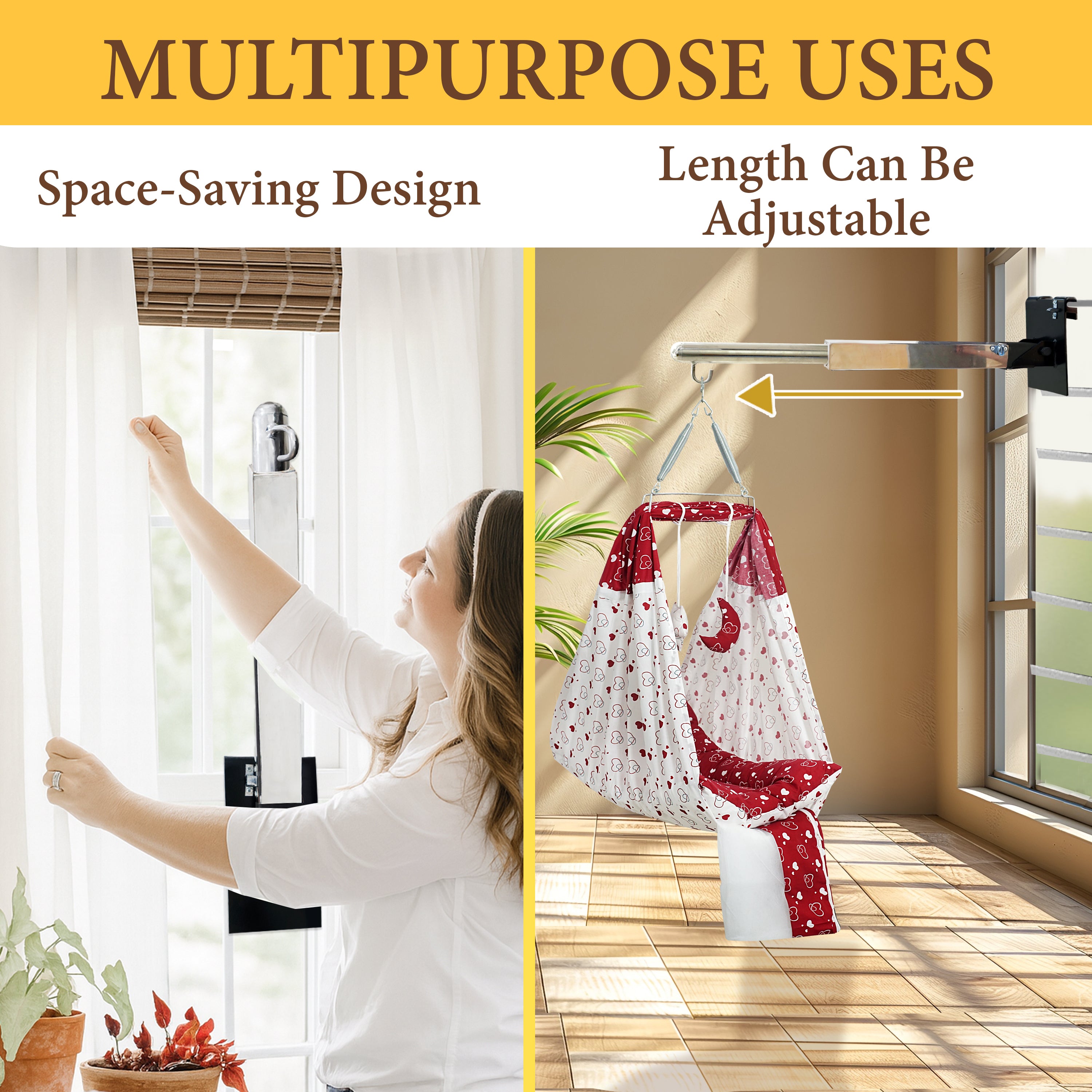 Foldable Window Hanger