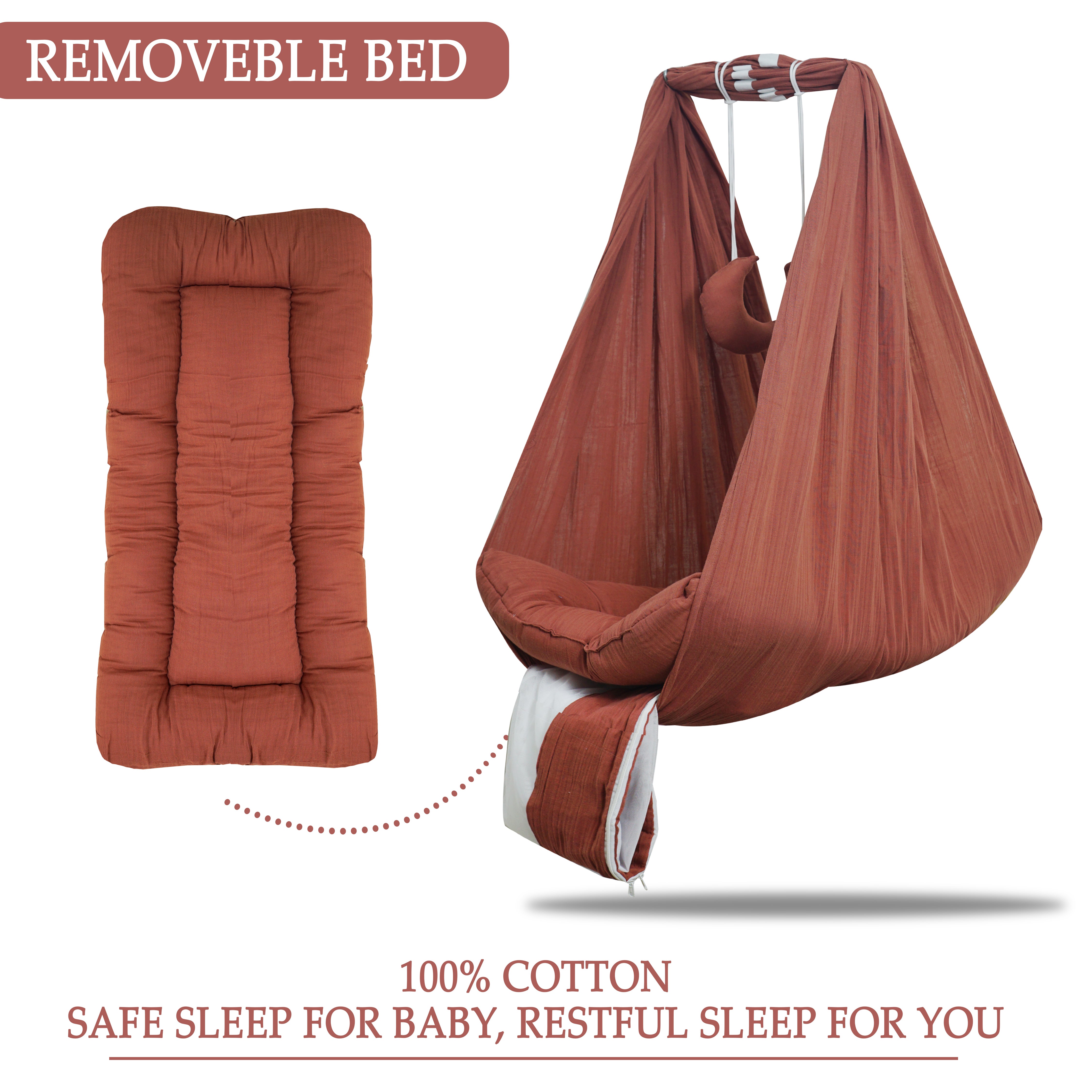 6 Piece Muslin Bed Combo