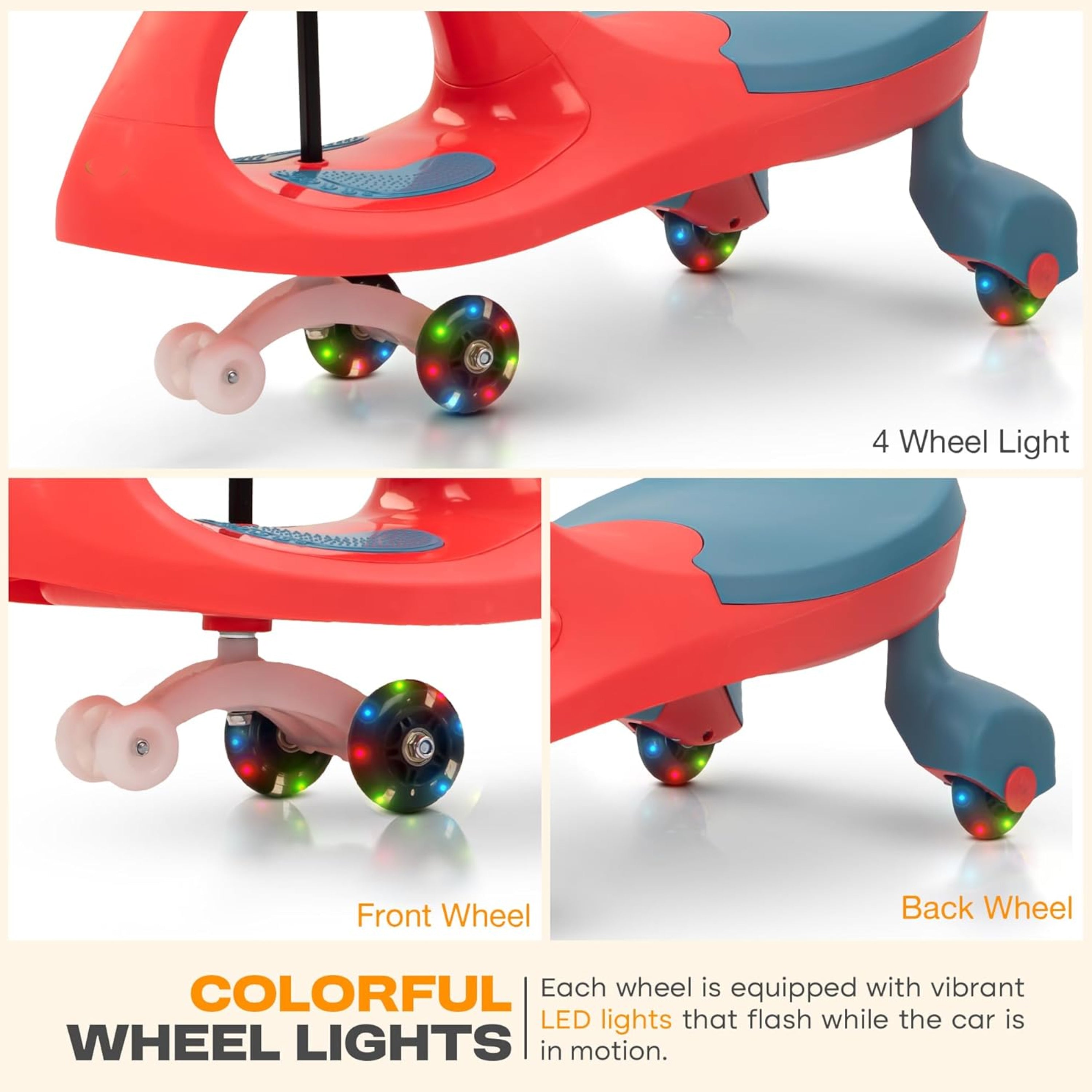 Glide Magic Swing Car for Kids