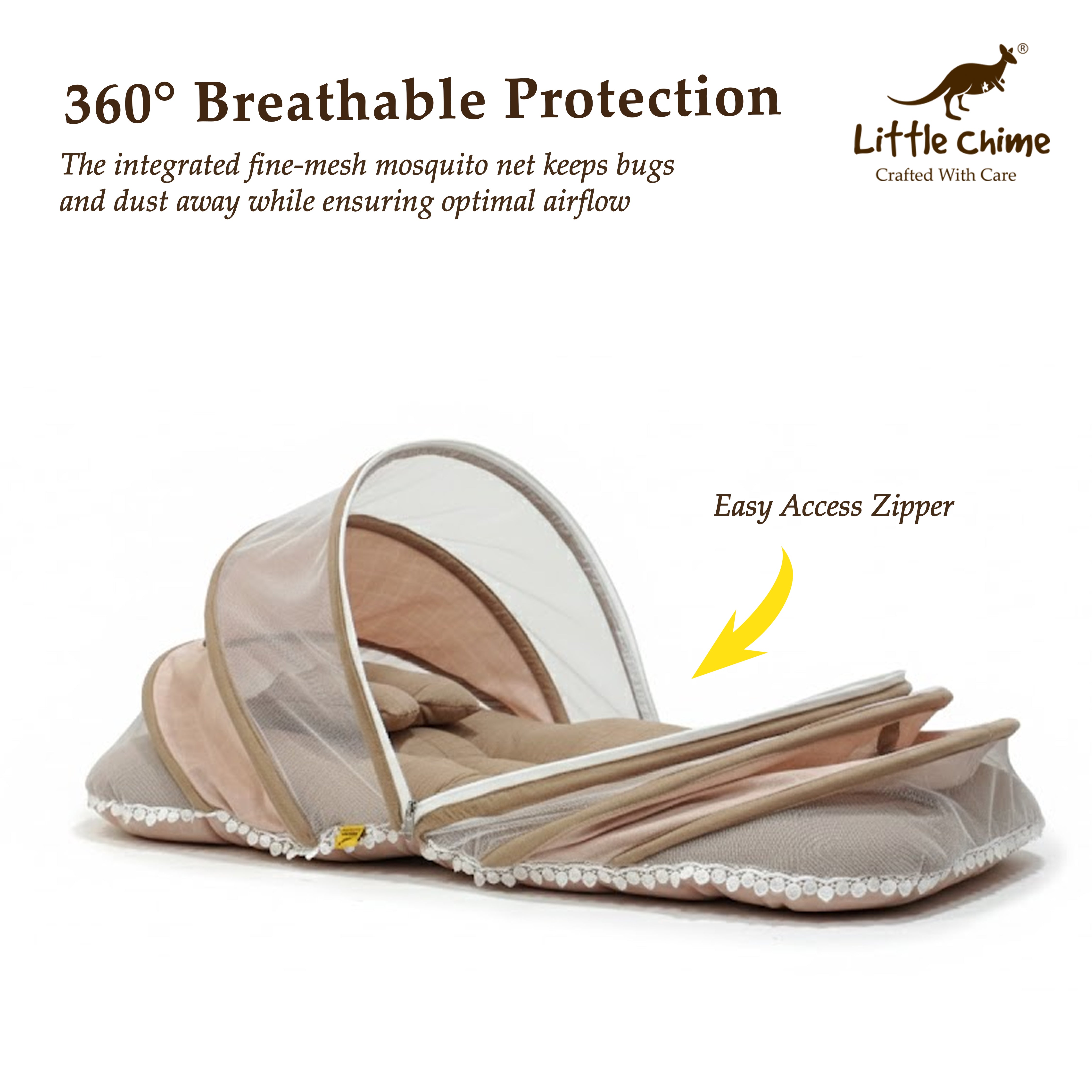Muslin Baby Net Bed