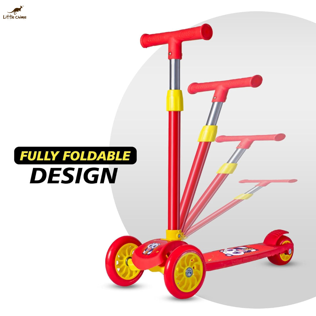 Girls, Kids Scooter with PVC Wheels