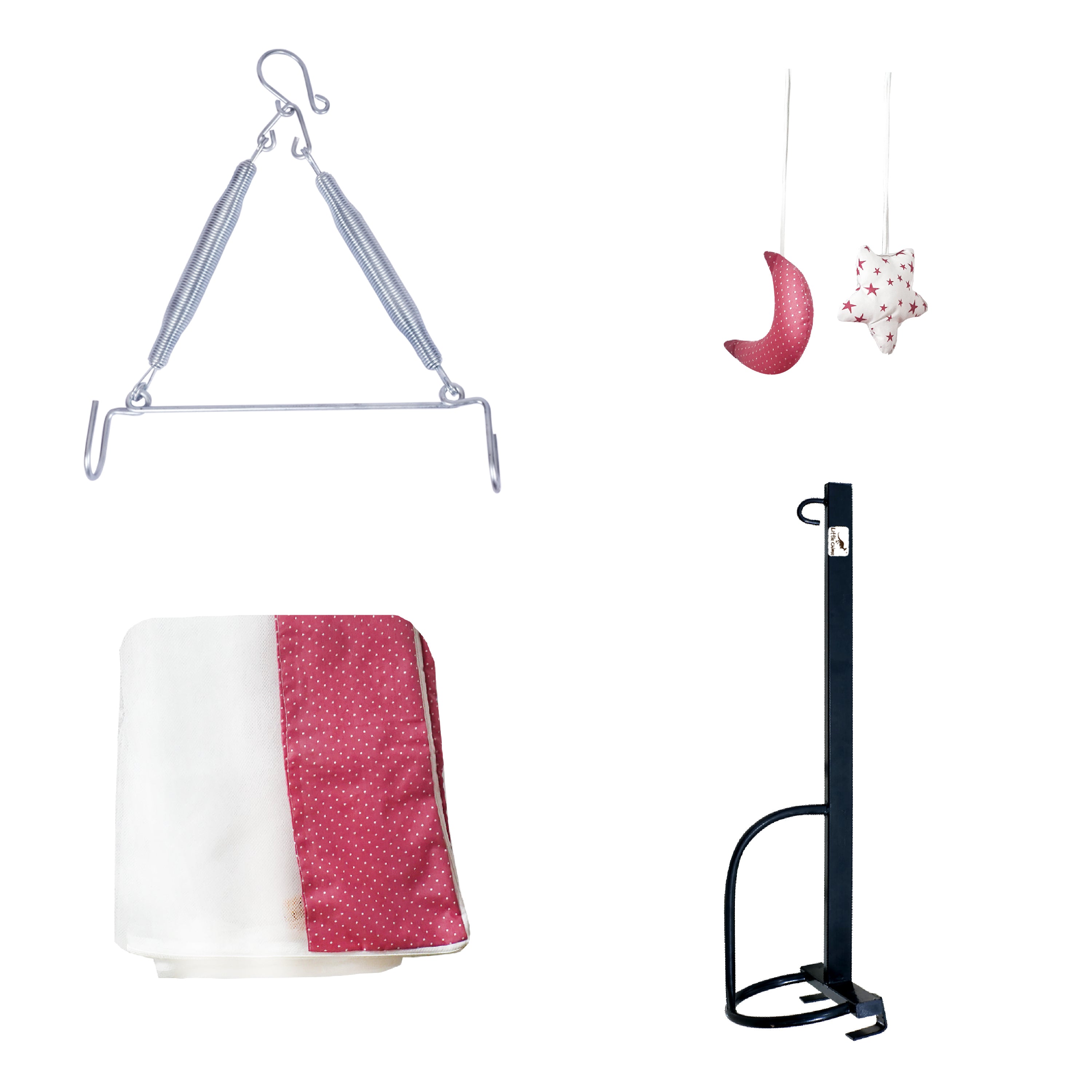 Foldable Hanger & Bed Cradle Combo