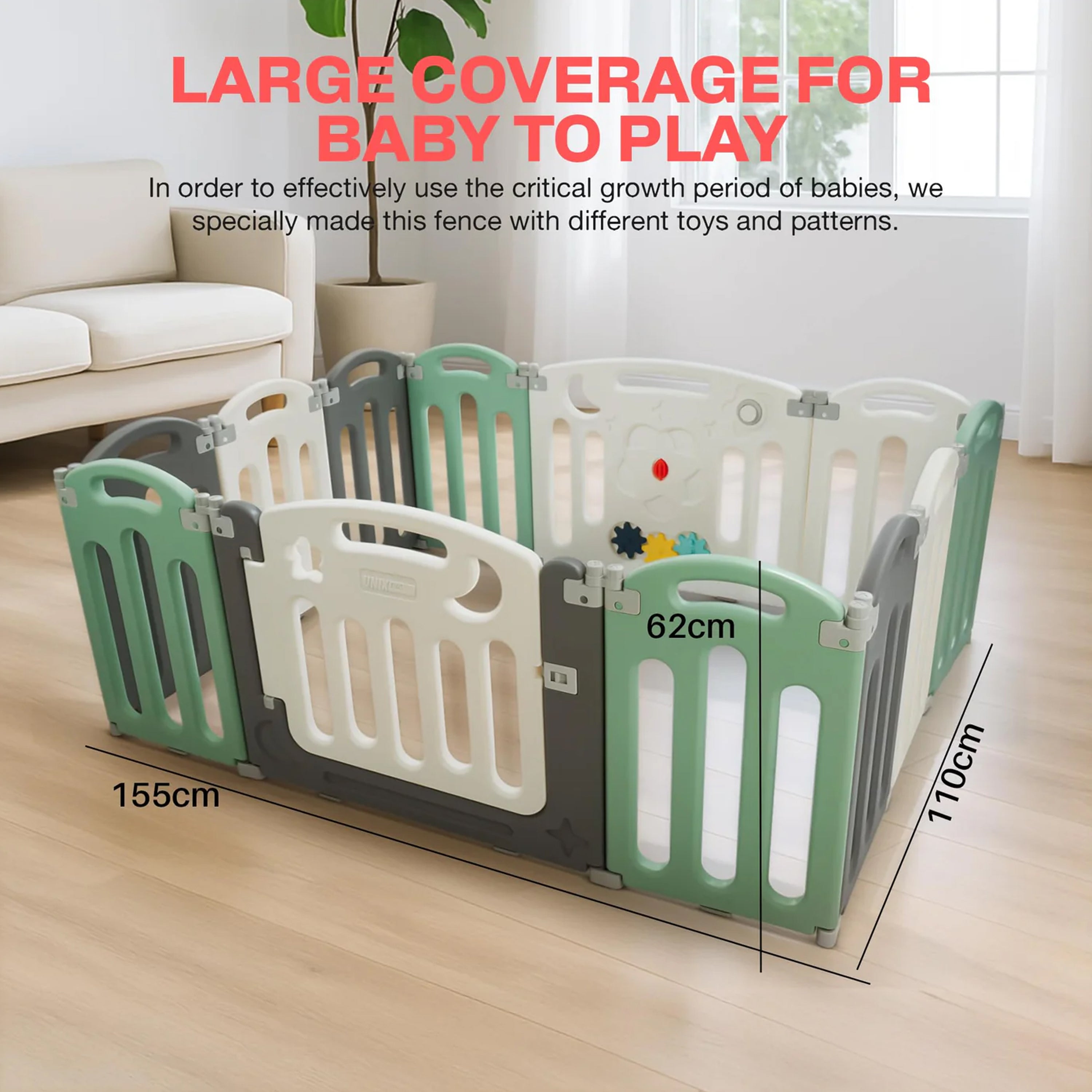 Baby Play Area Indoor Setup