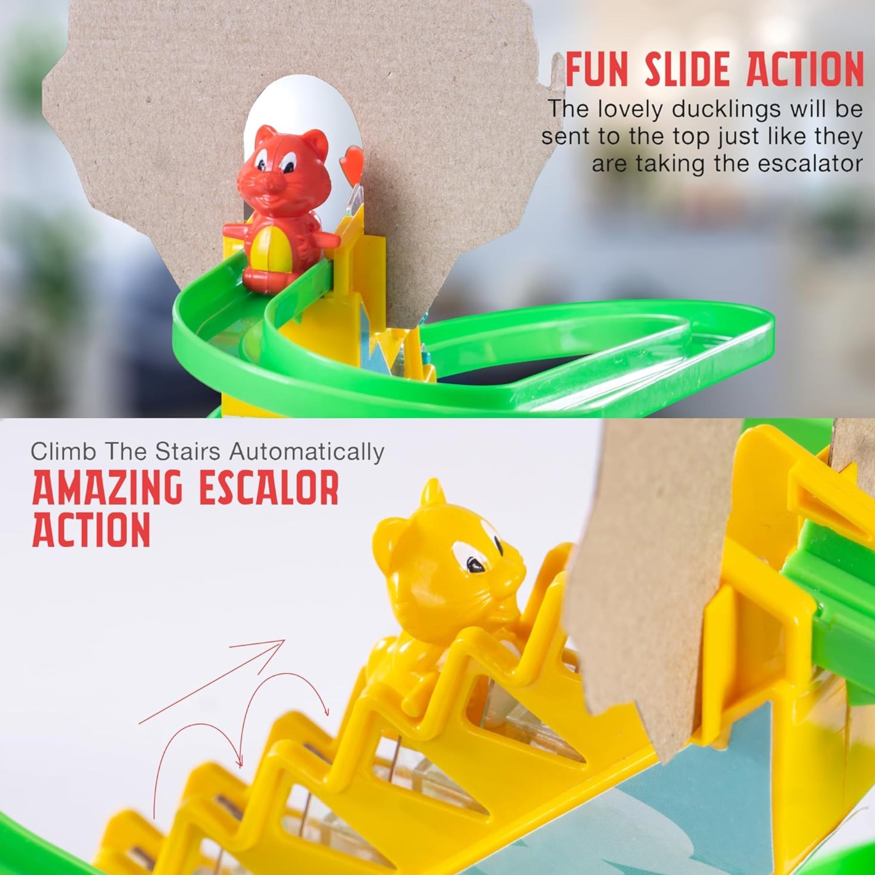 Baby Kitty Rush Glider Slider Toy