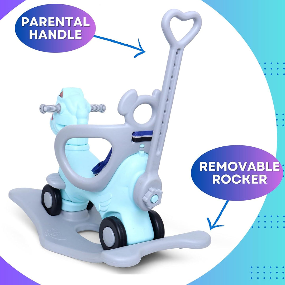 Horse Ride-On Rocker and Rider