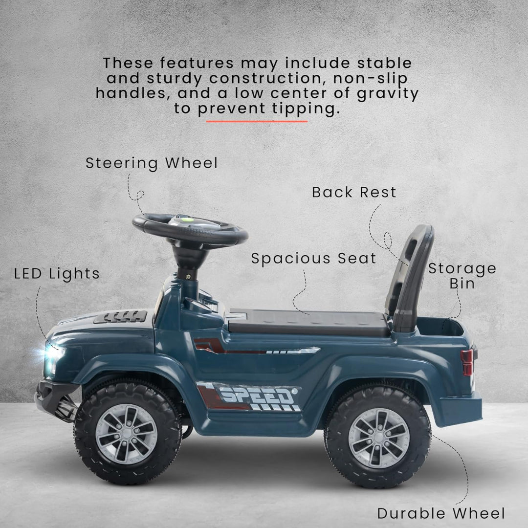 Baby Push Ride on Jeep