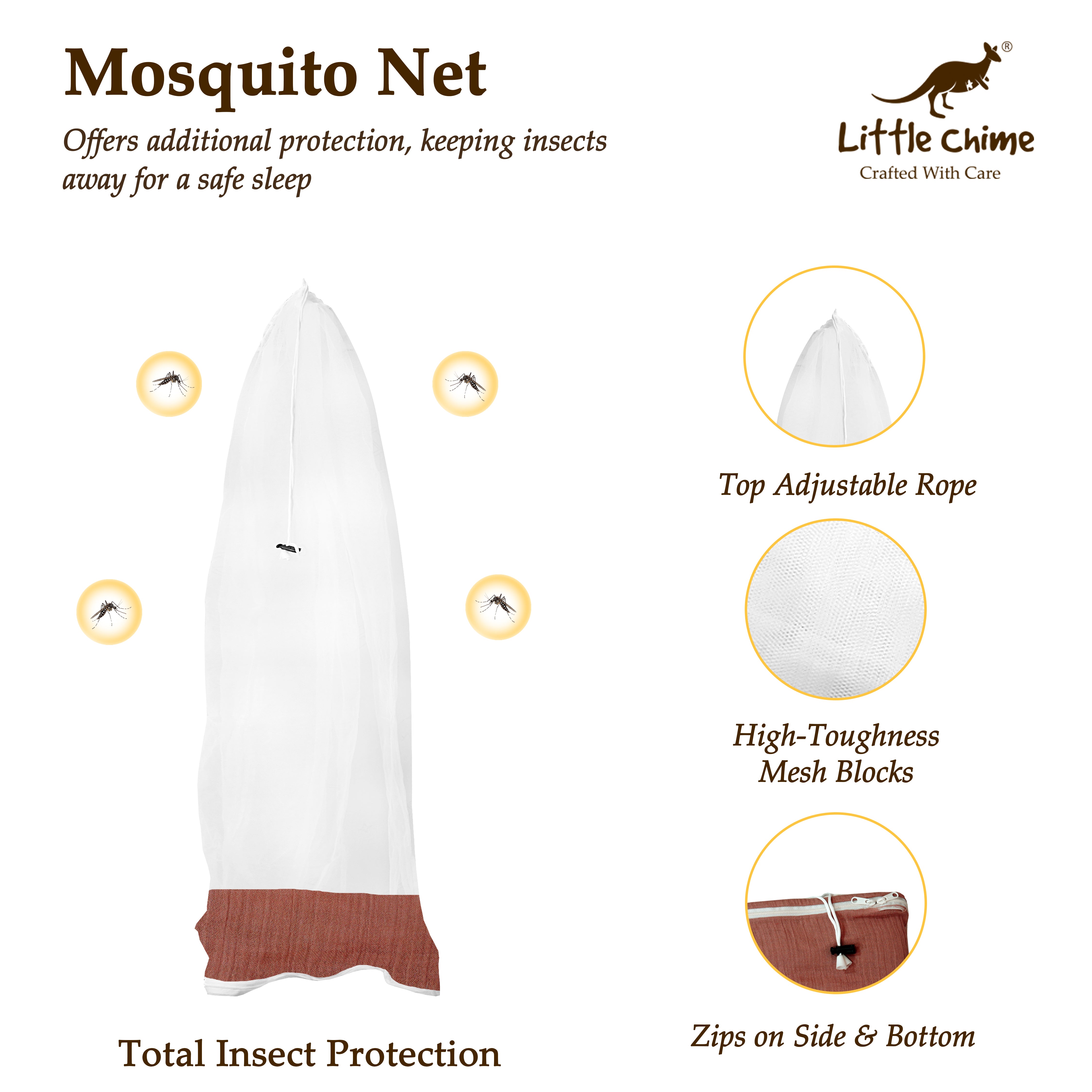 Muslin Bed Cradle Combo