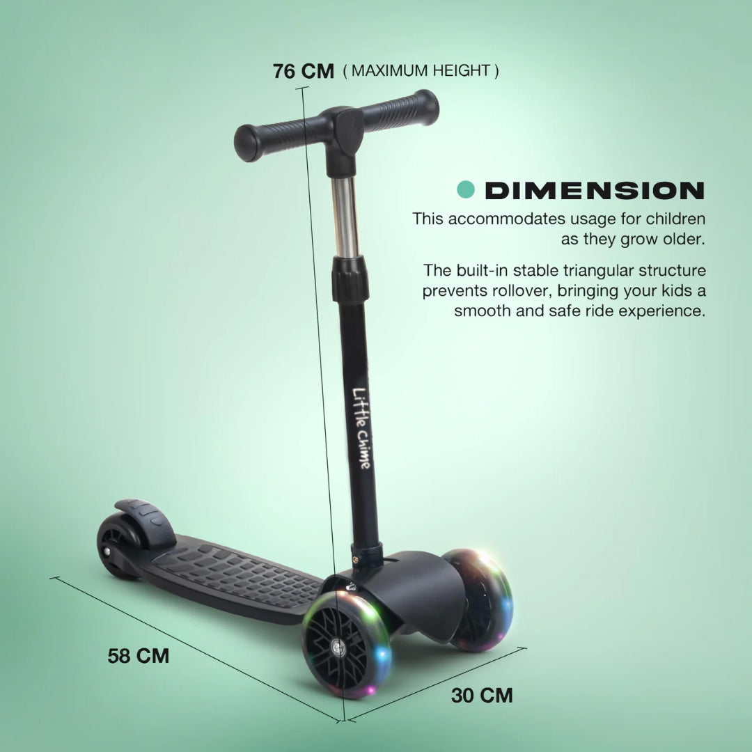 Zoomie Foldable Kick Scooter for Kids