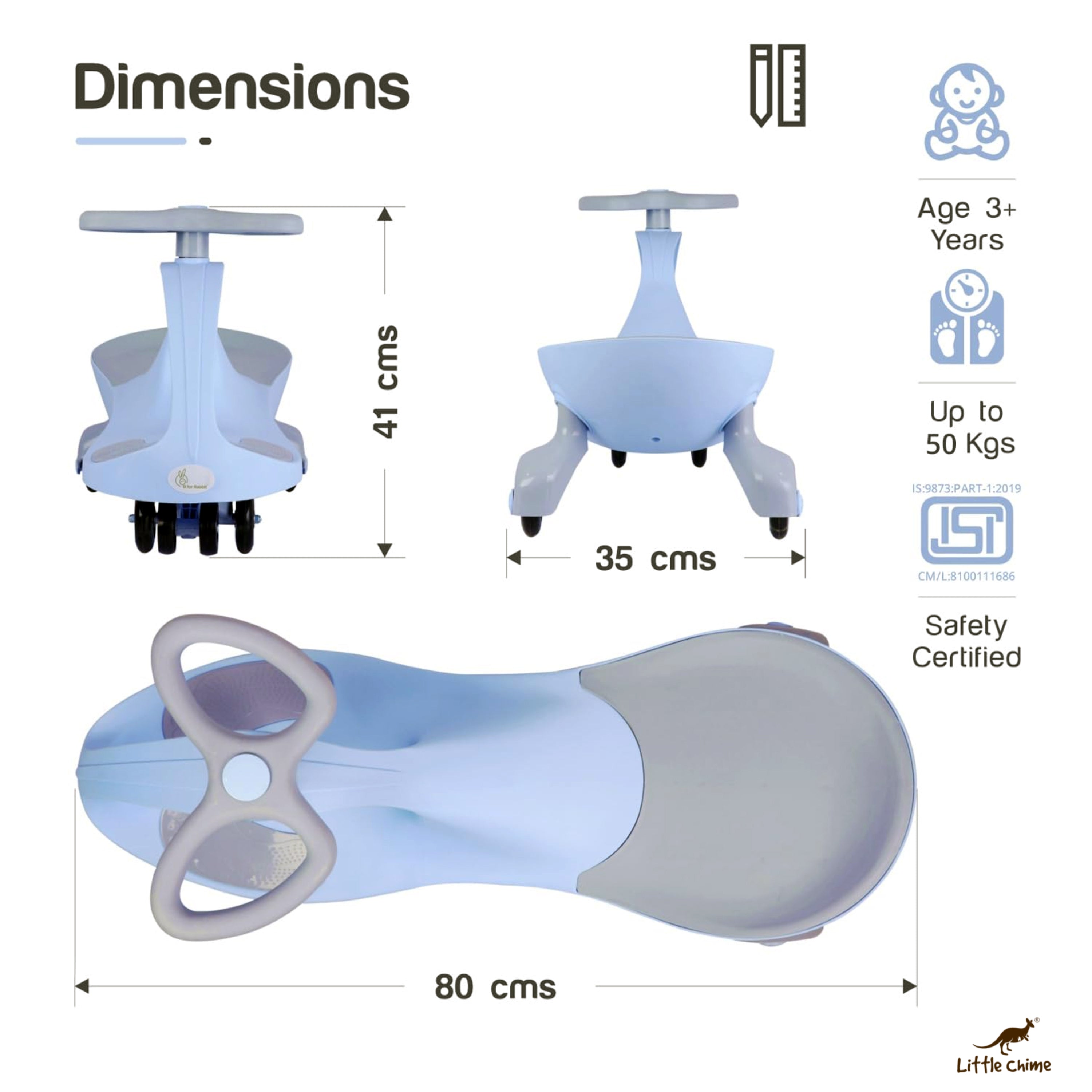 Rabbit Iya Iya Ace Kids Swing Car