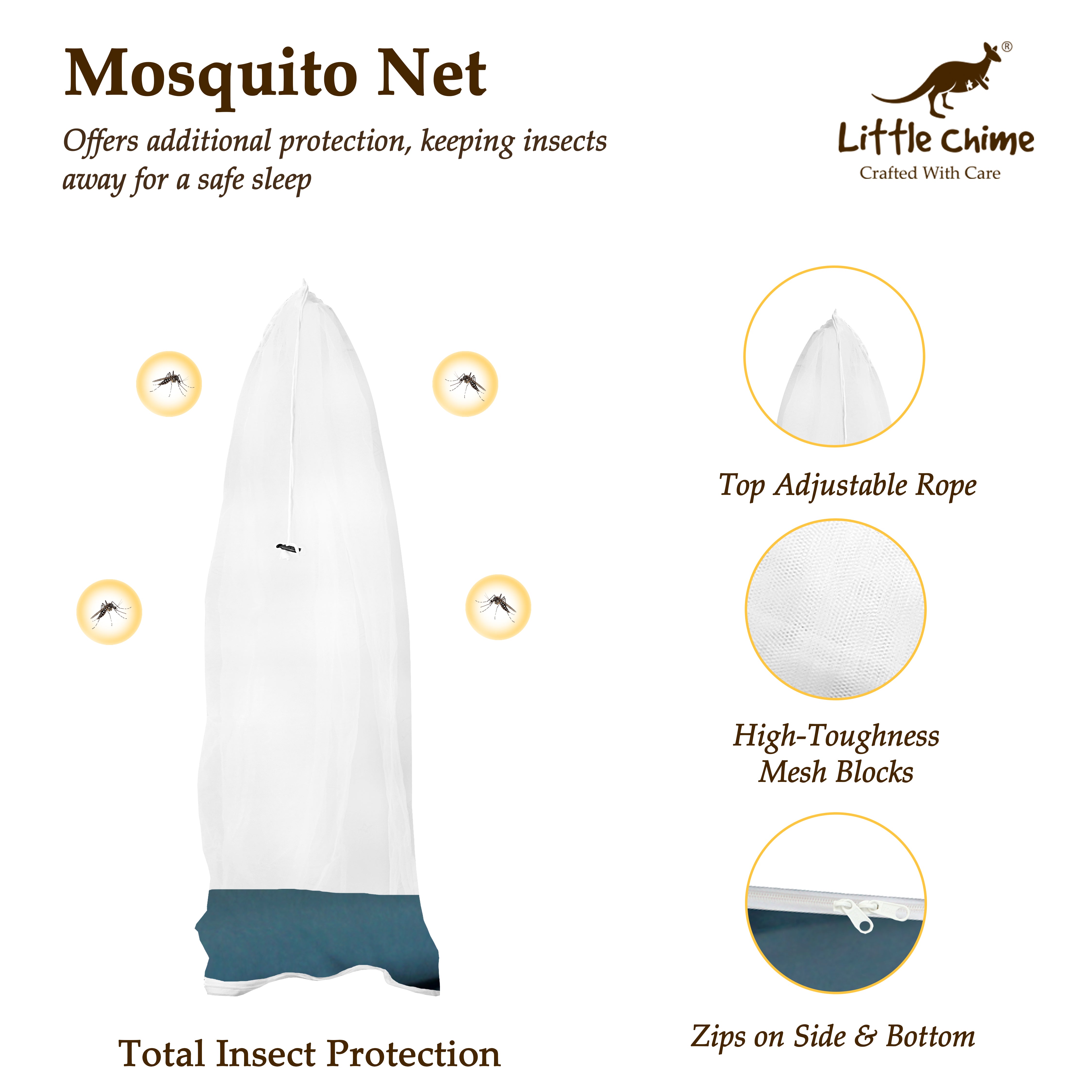 Cotton Bed Cradle Combo