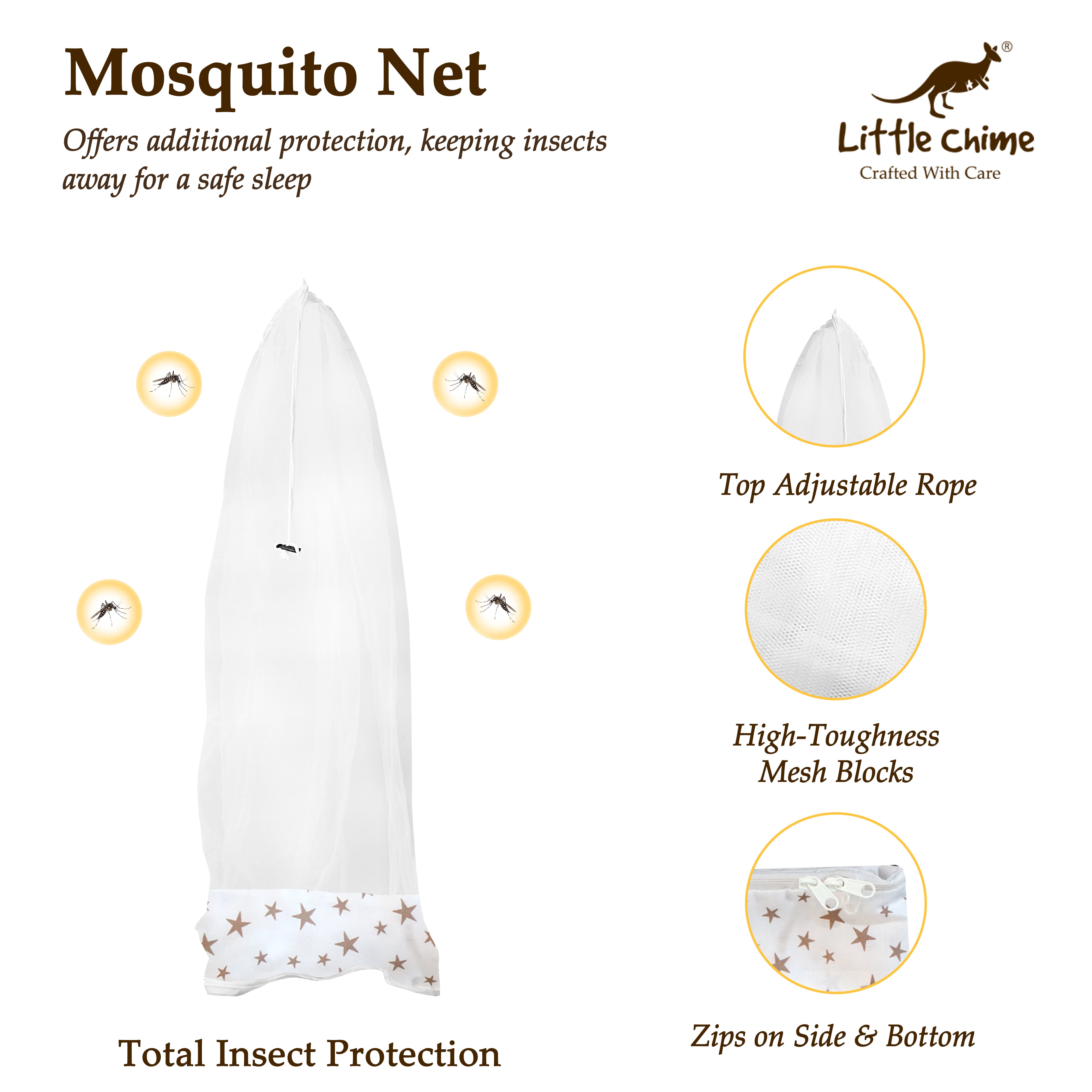 Cotton Bed Cradle Combo