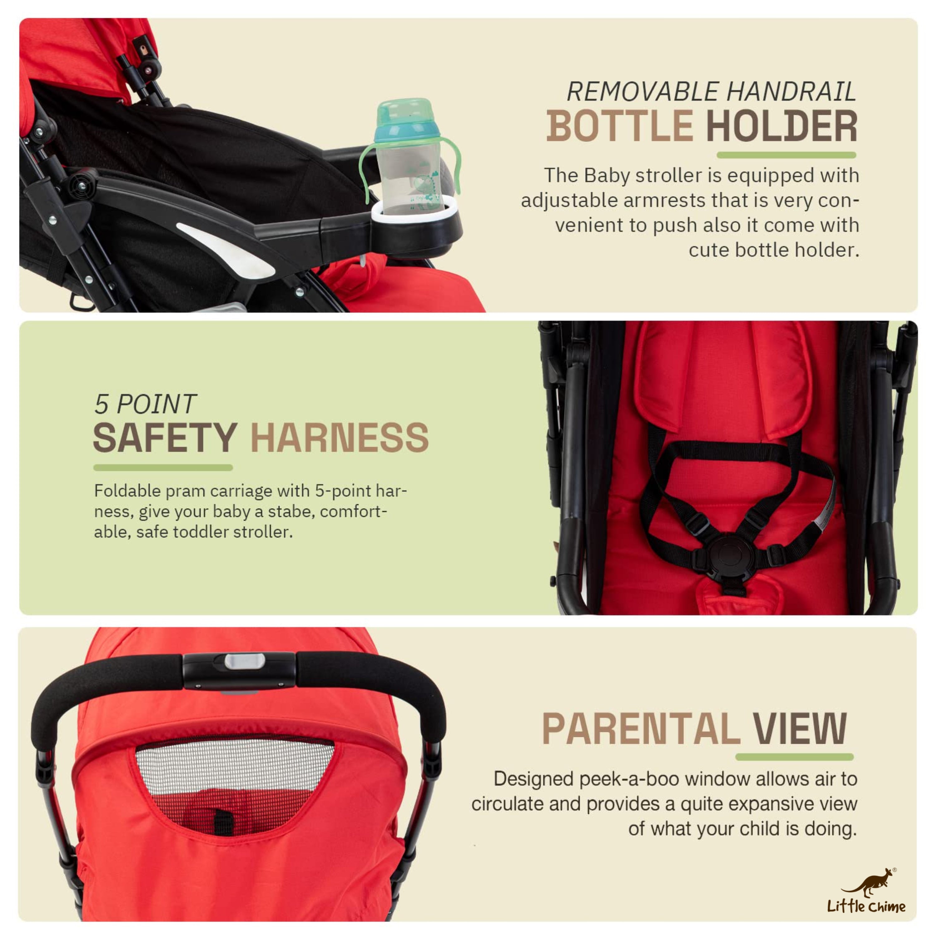 Baby Stroller for Newborn to 3 Years