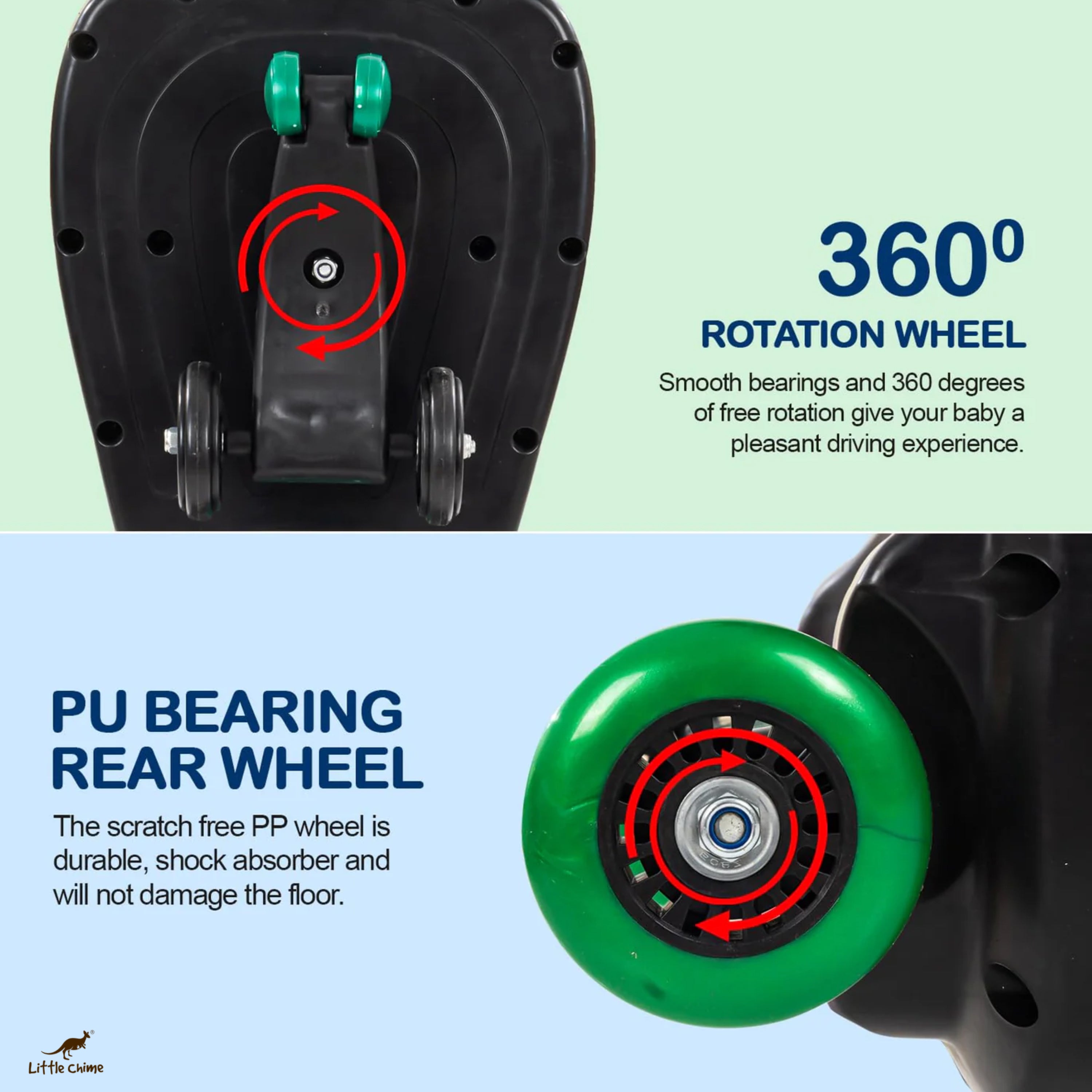 Trio Kids Magic Swing Car