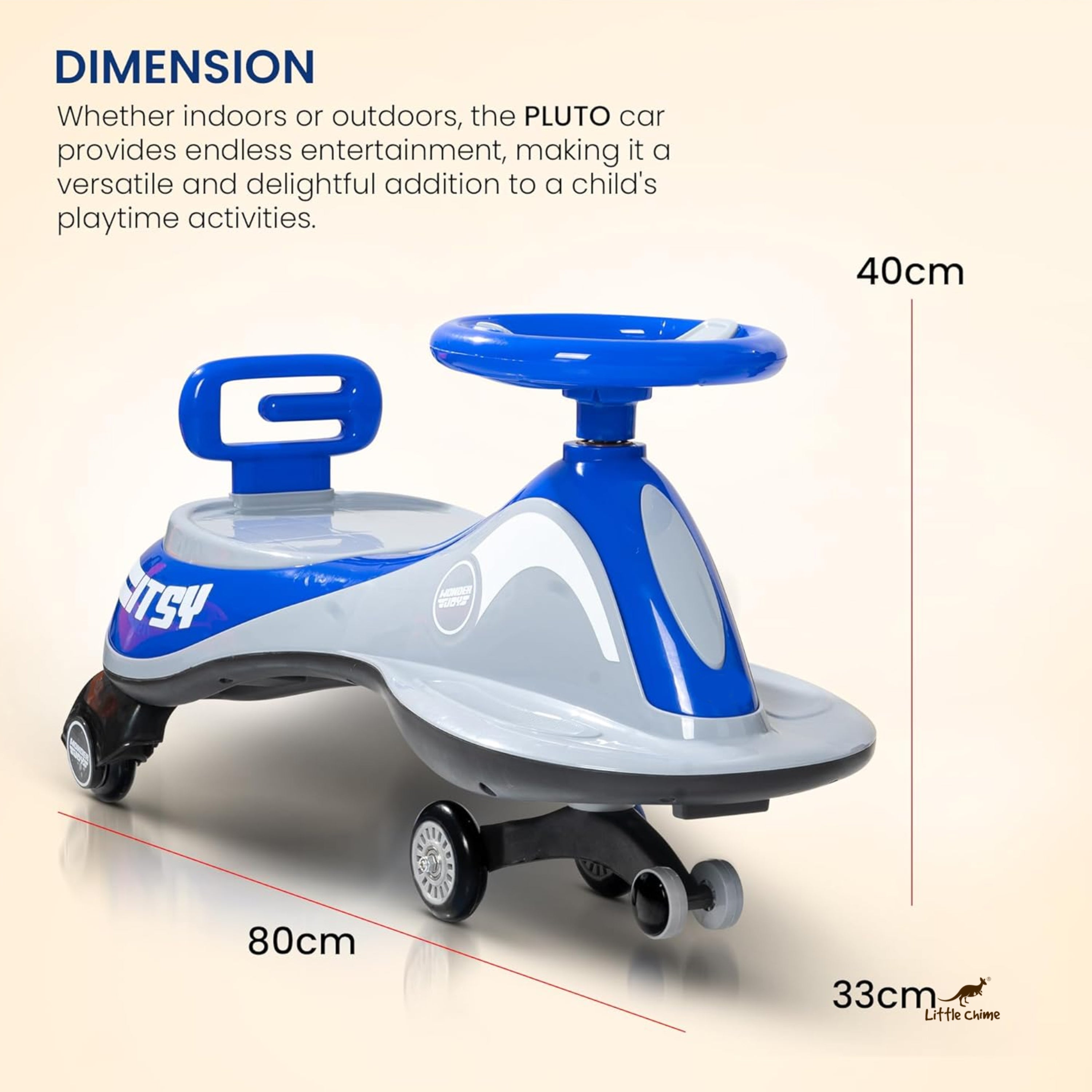 Pluto Baby Swing Car