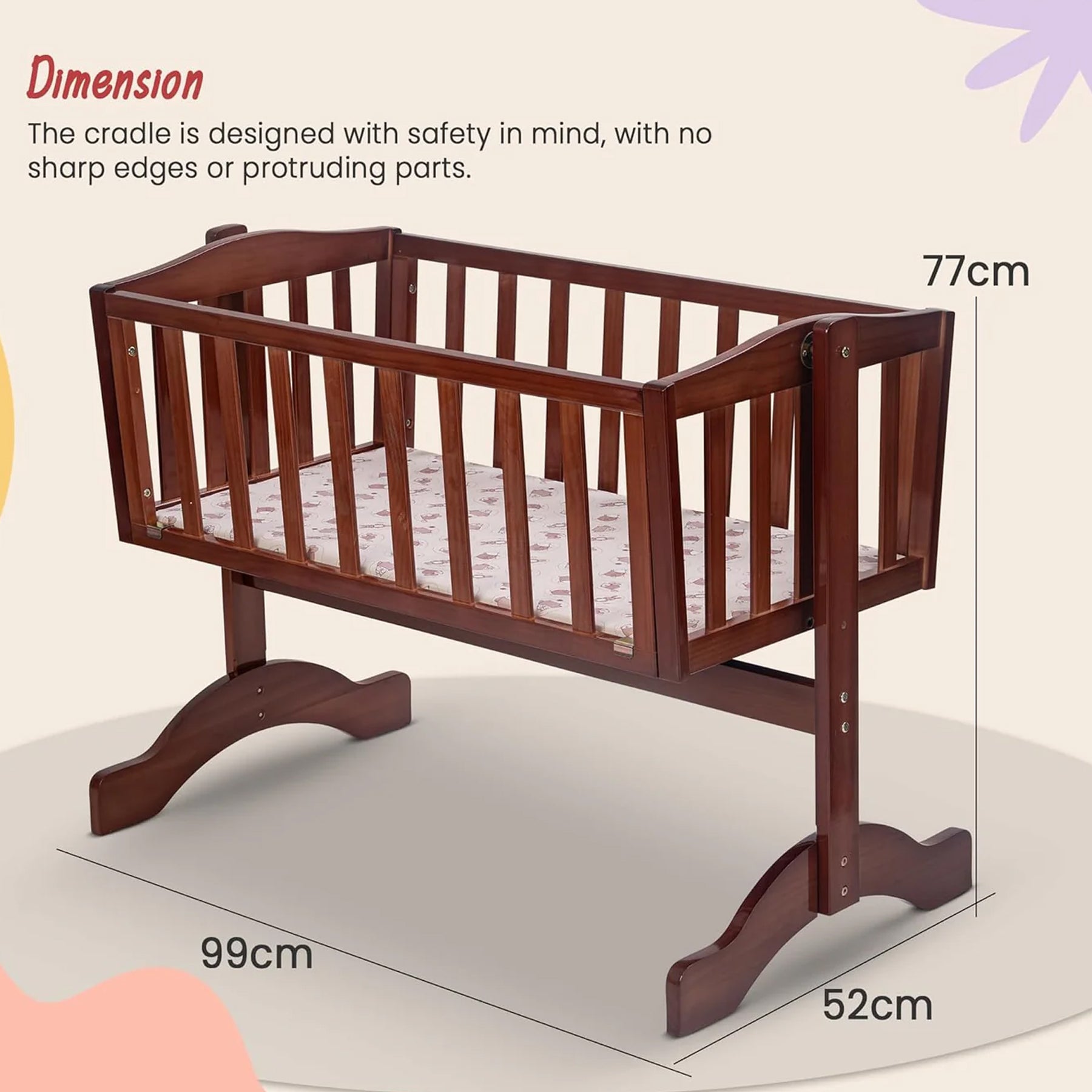 Bumble Wooden Cradle