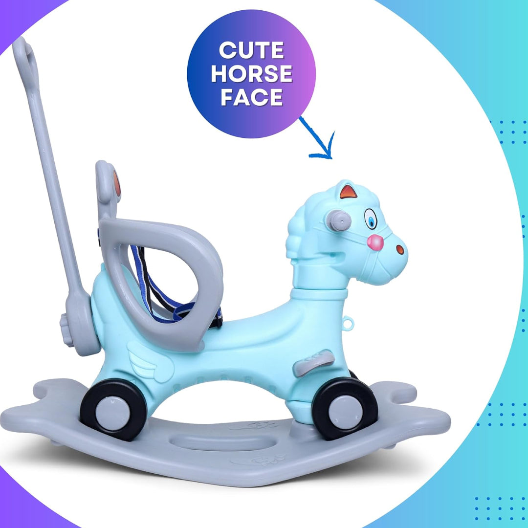 Horse Ride-On Rocker and Rider