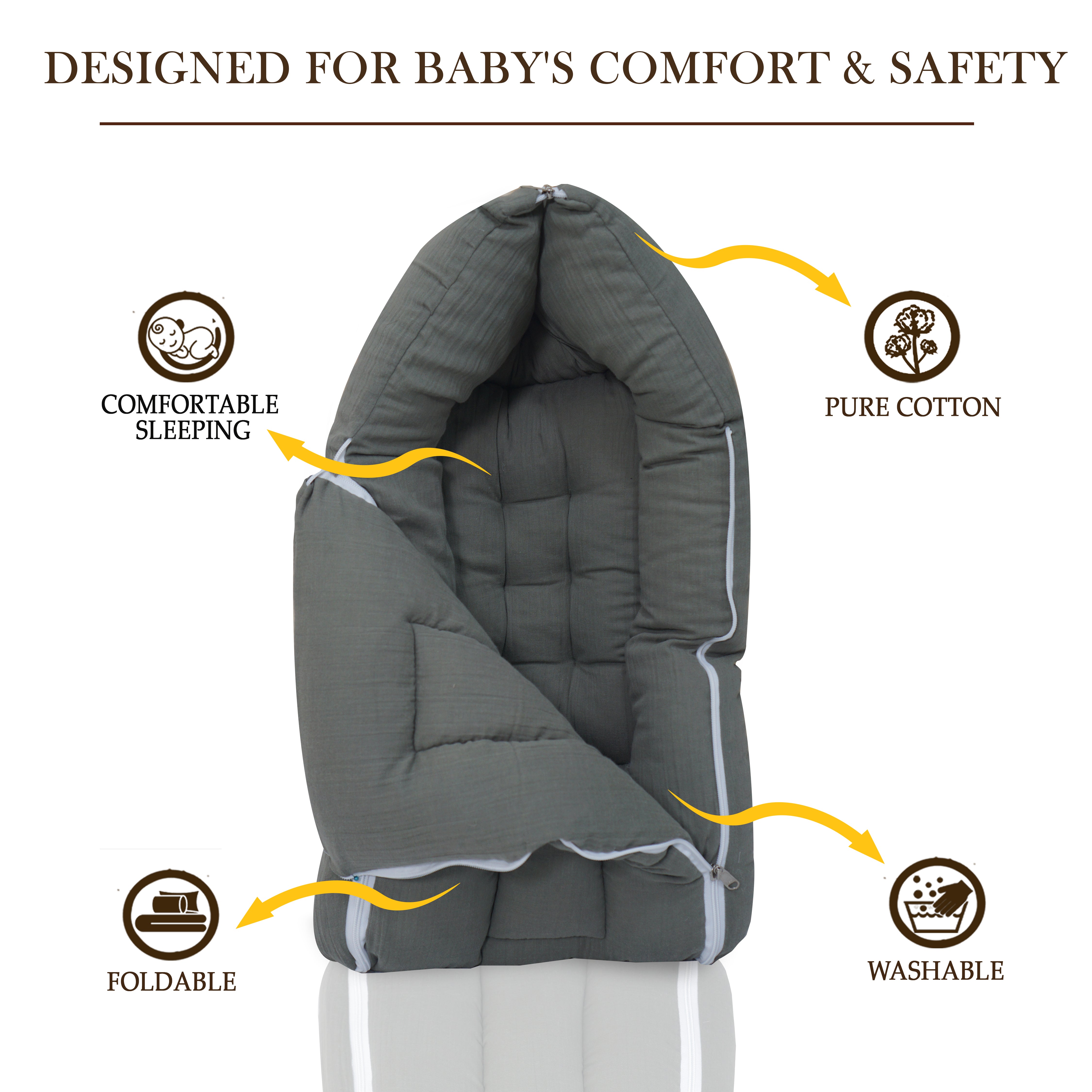 5 piece Muslin combo