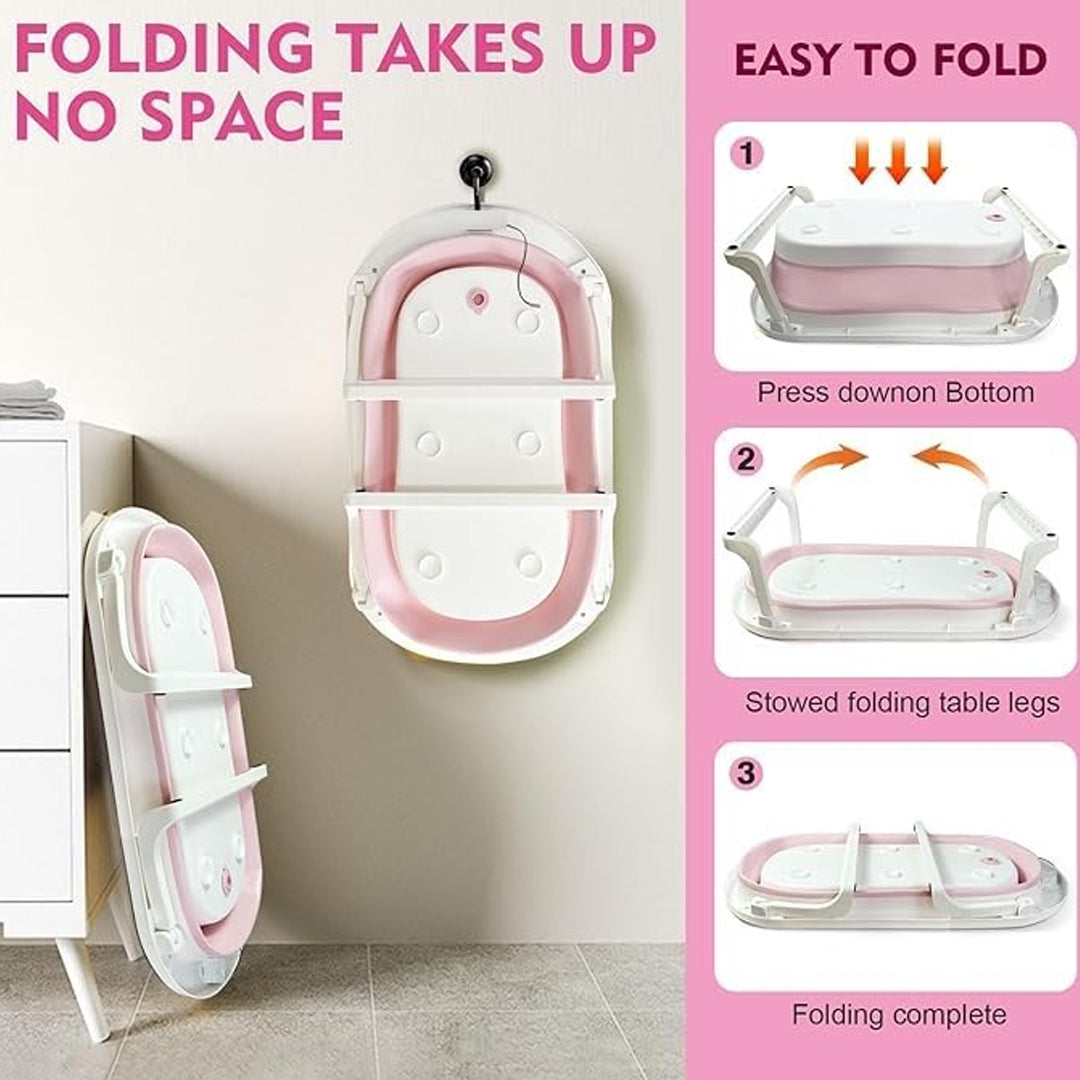 Baby Bathtub Folding Infant Bath Tub