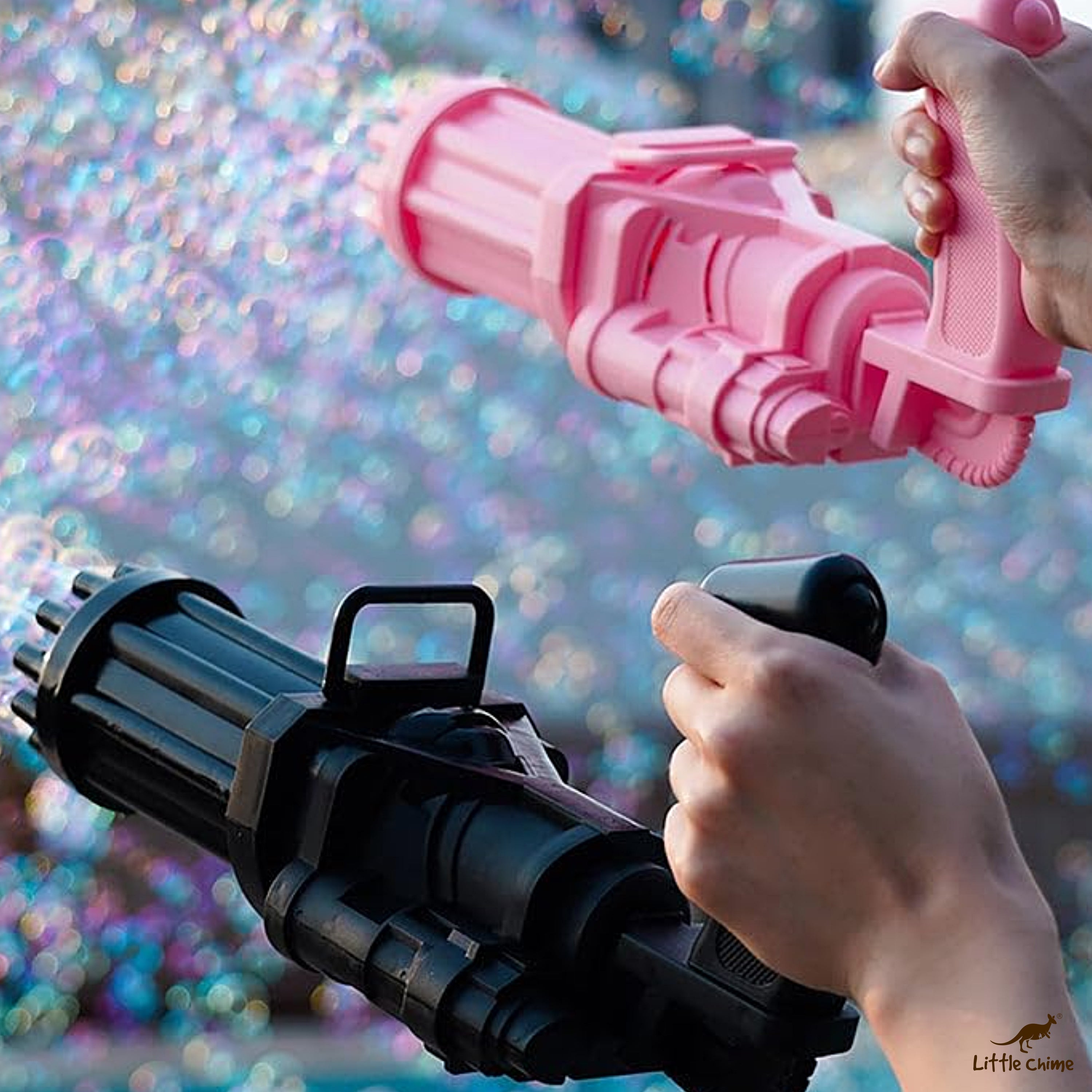 Battery Operated Bubbles Gun Toy