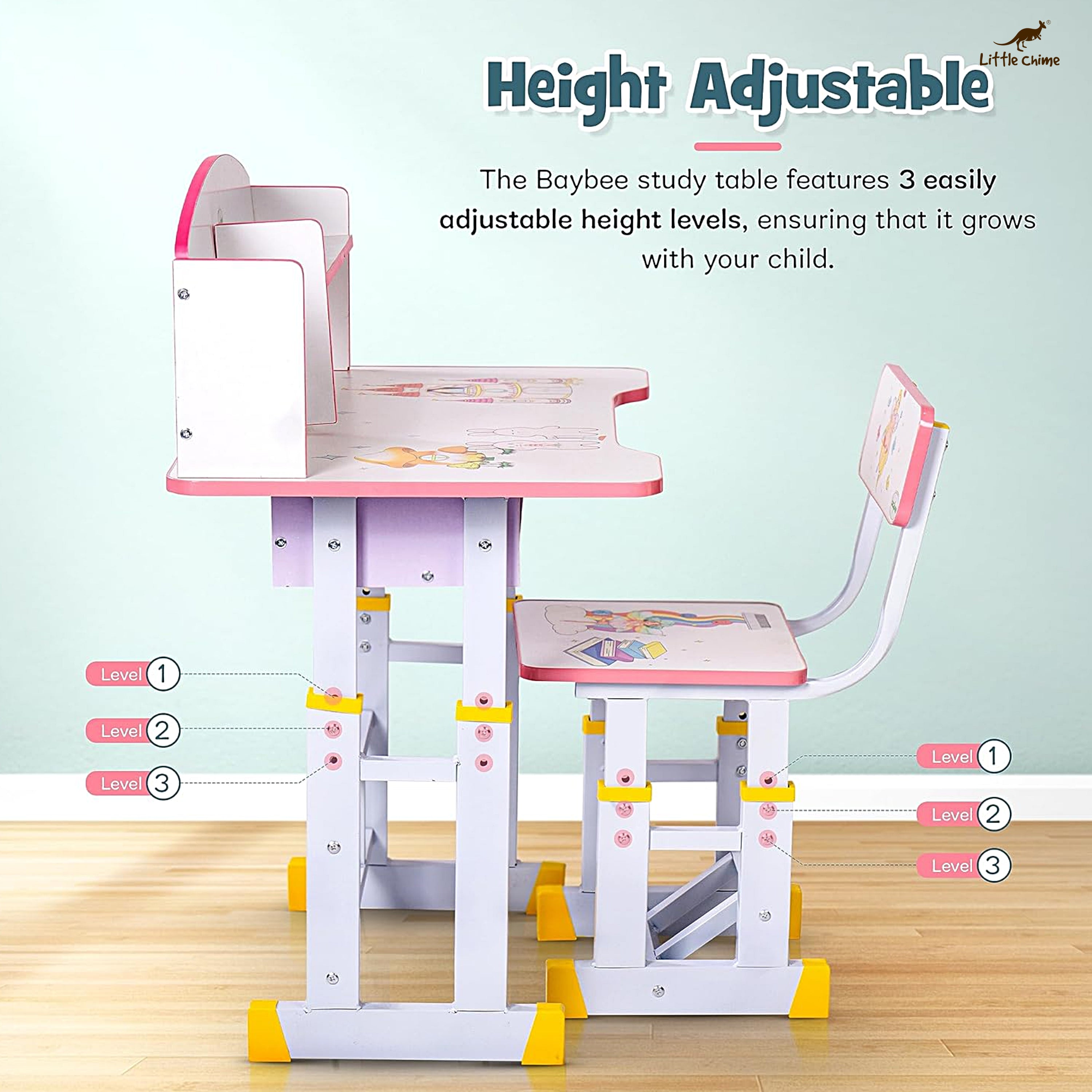 Kids Study Desk Chair Set