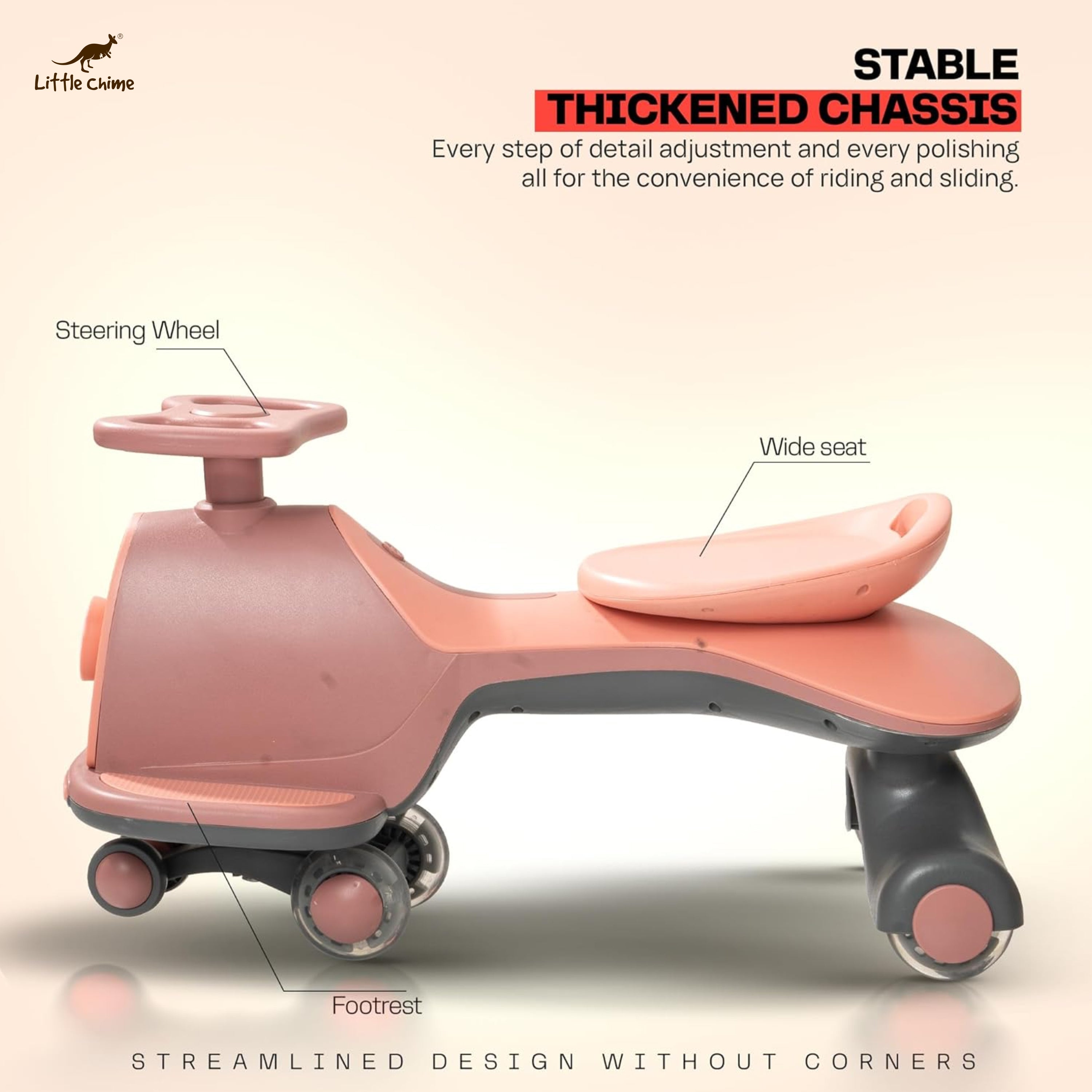 Nord Kids Magic Swing Cars for Kids