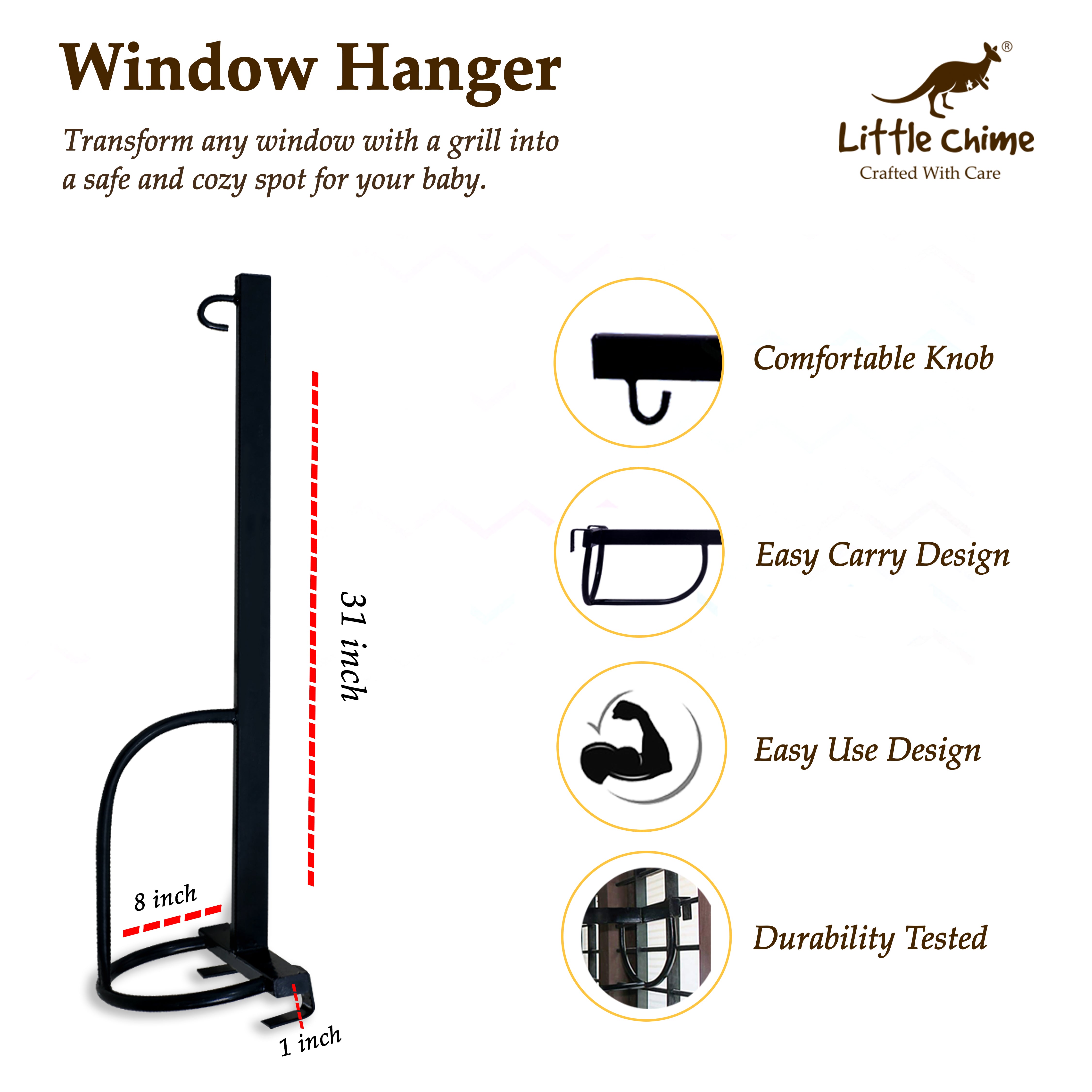 Cotton Bed Cradle Combo
