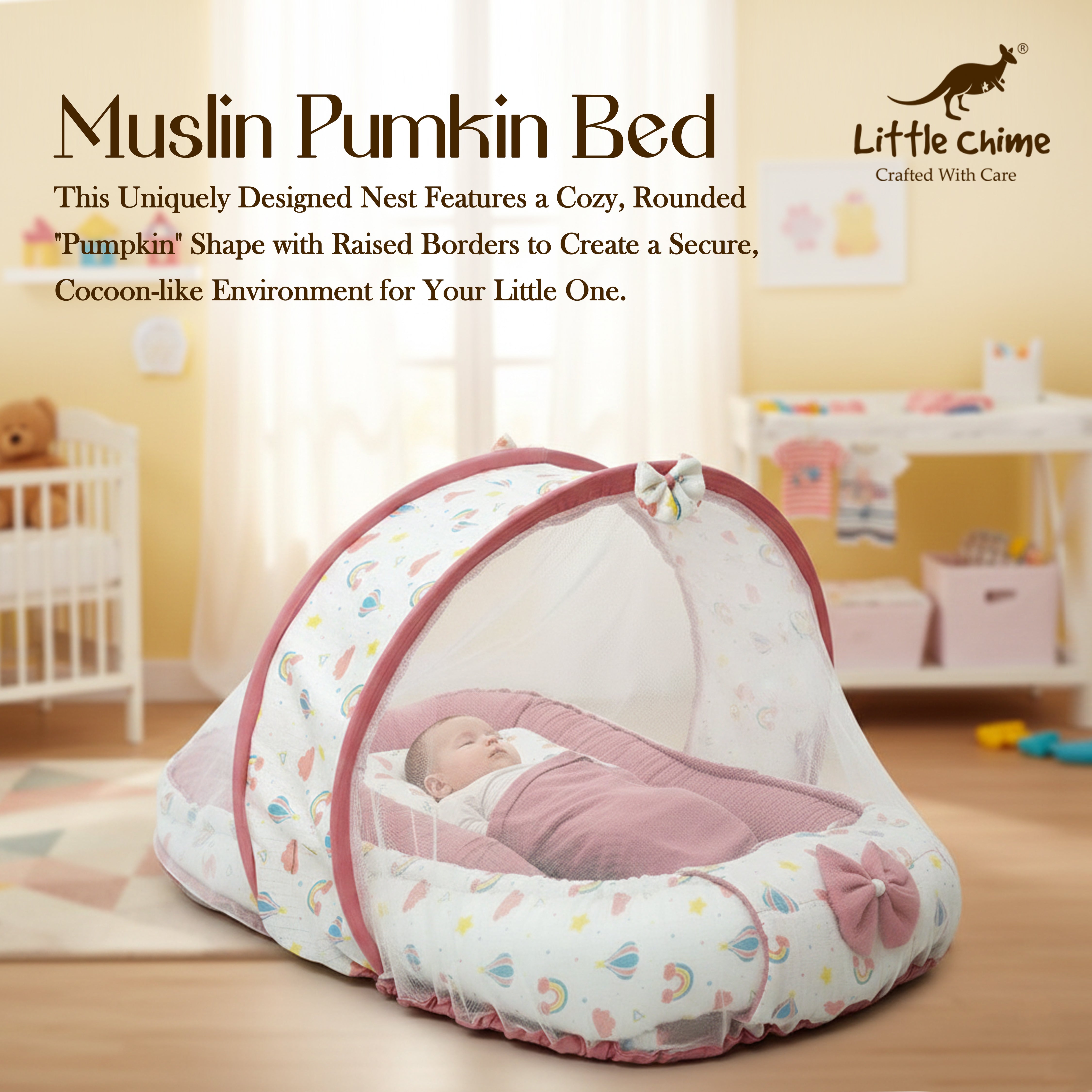 Muslin Baby Alomed Bed