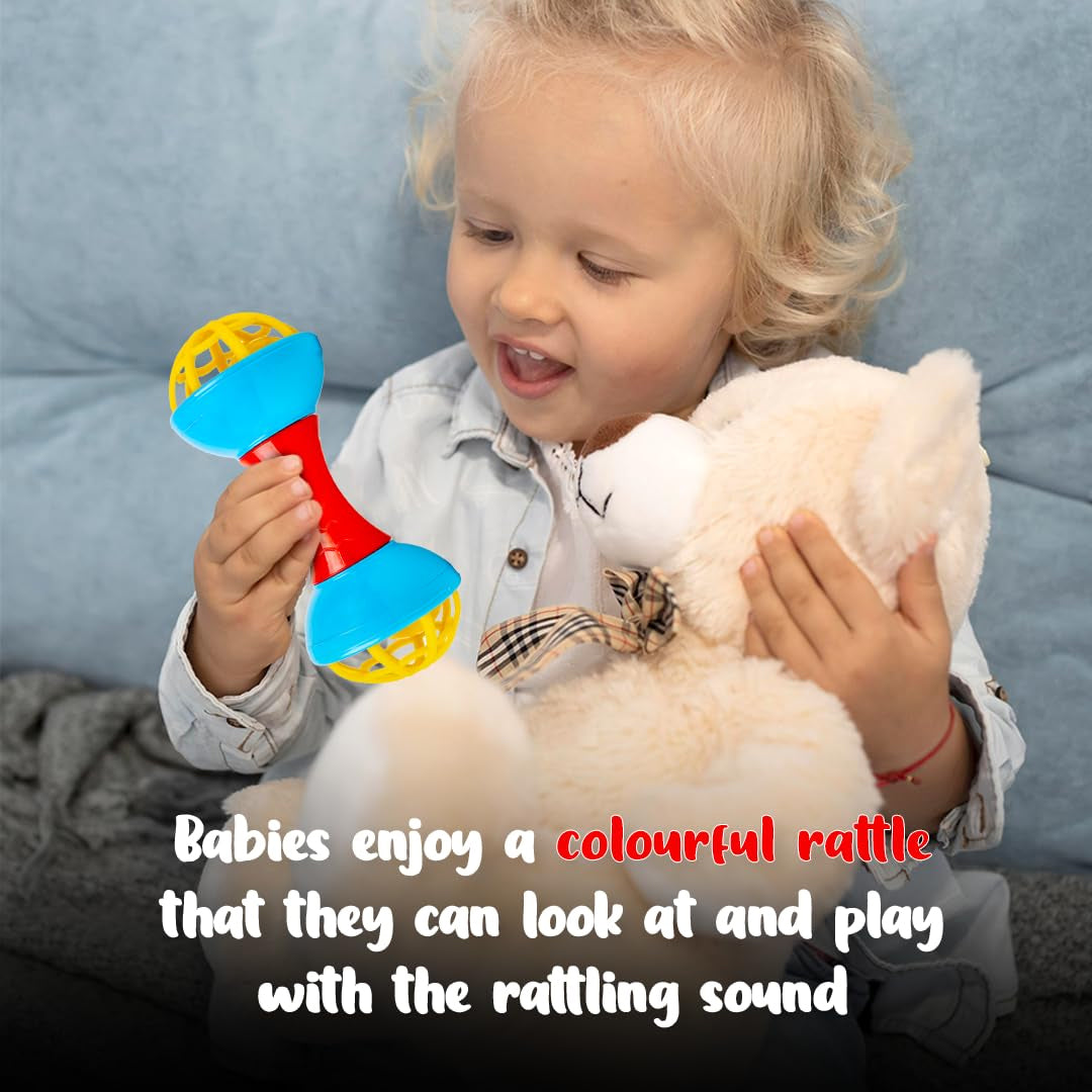 Dumbell Rattle Junior New Born Baby