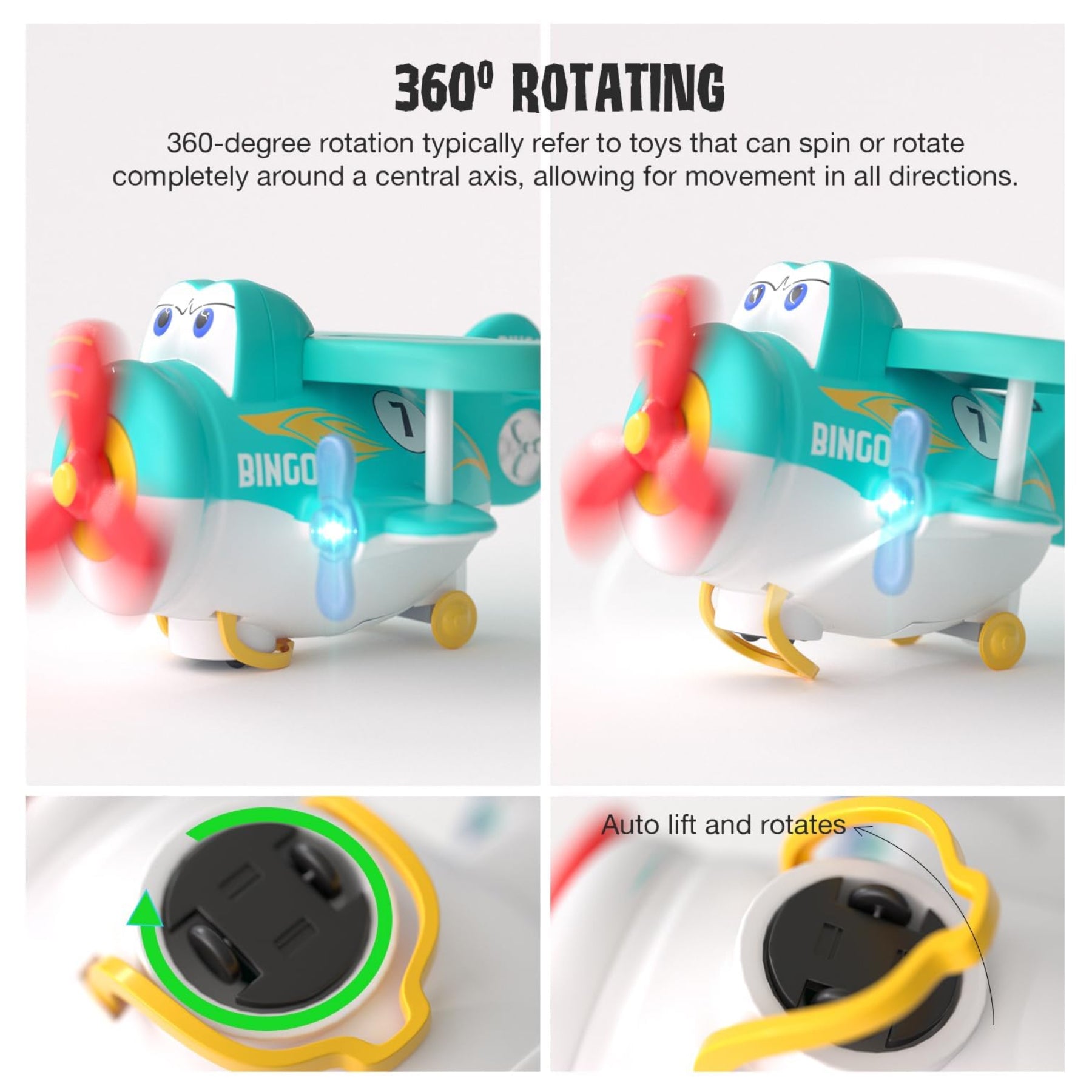 Aeroplane Baby Musical Toy