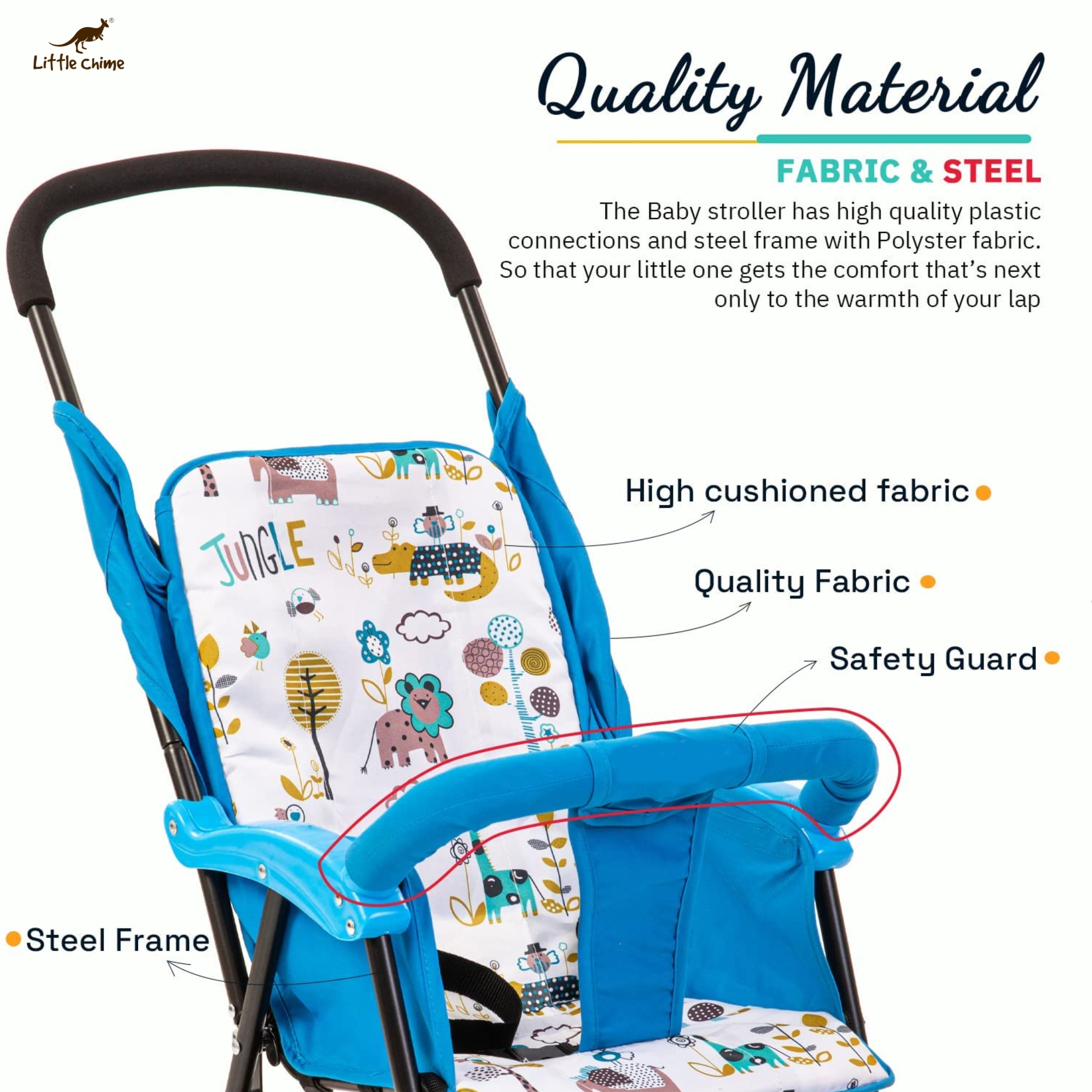 Tiny Baby Stroller Pram for Baby Boy