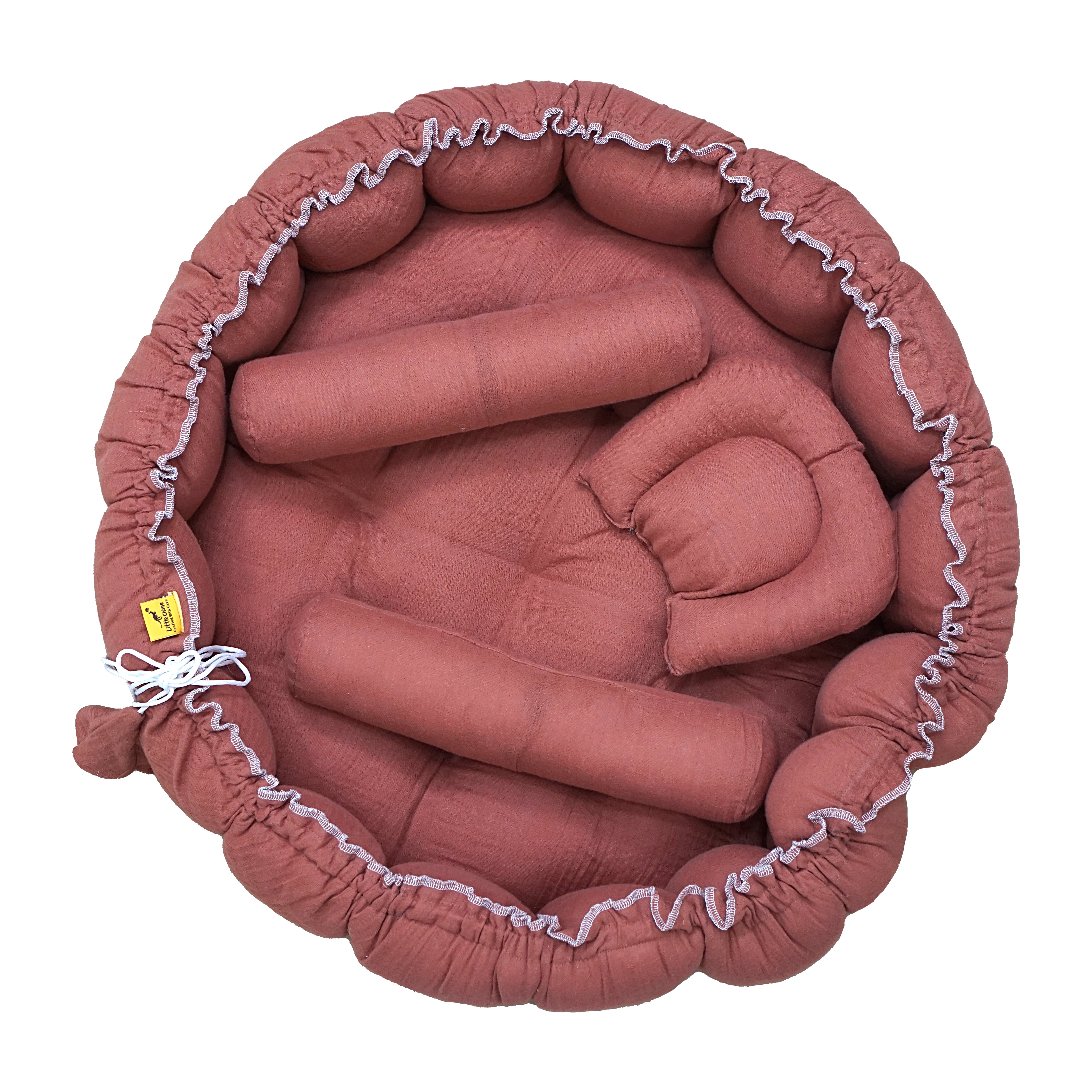 6 Piece Muslin Bed Combo