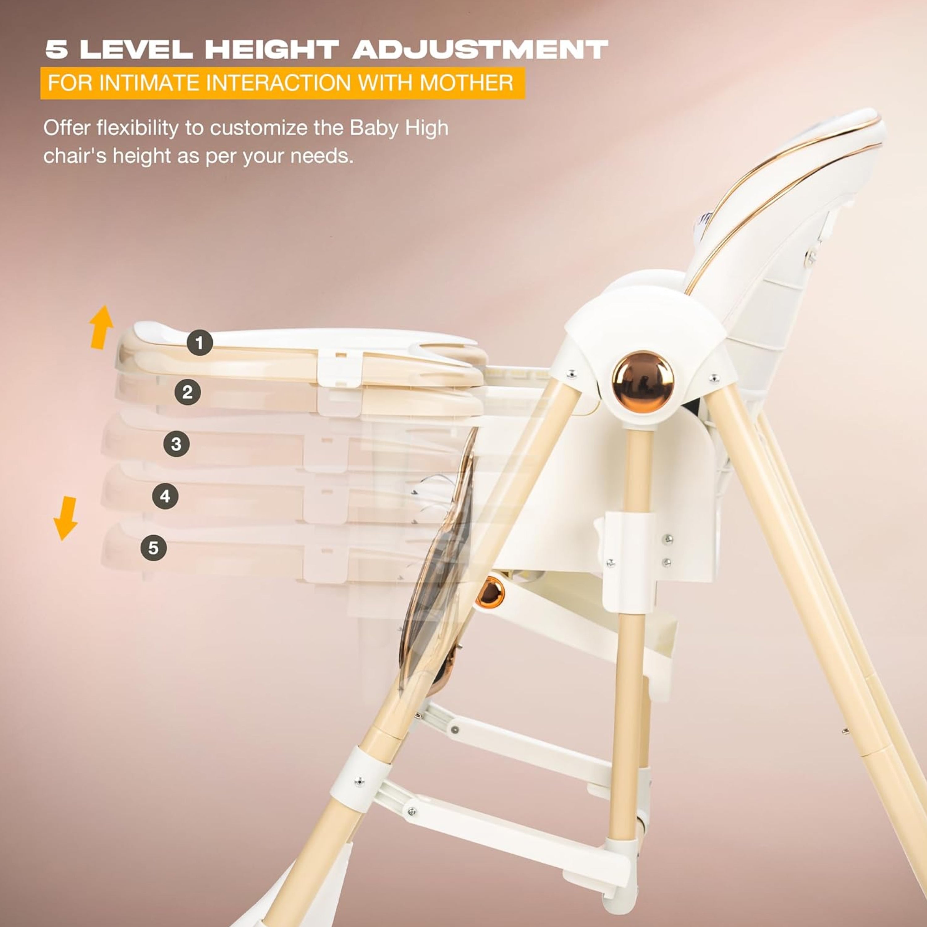 Nivio 3-in-1 Convertible High Chair