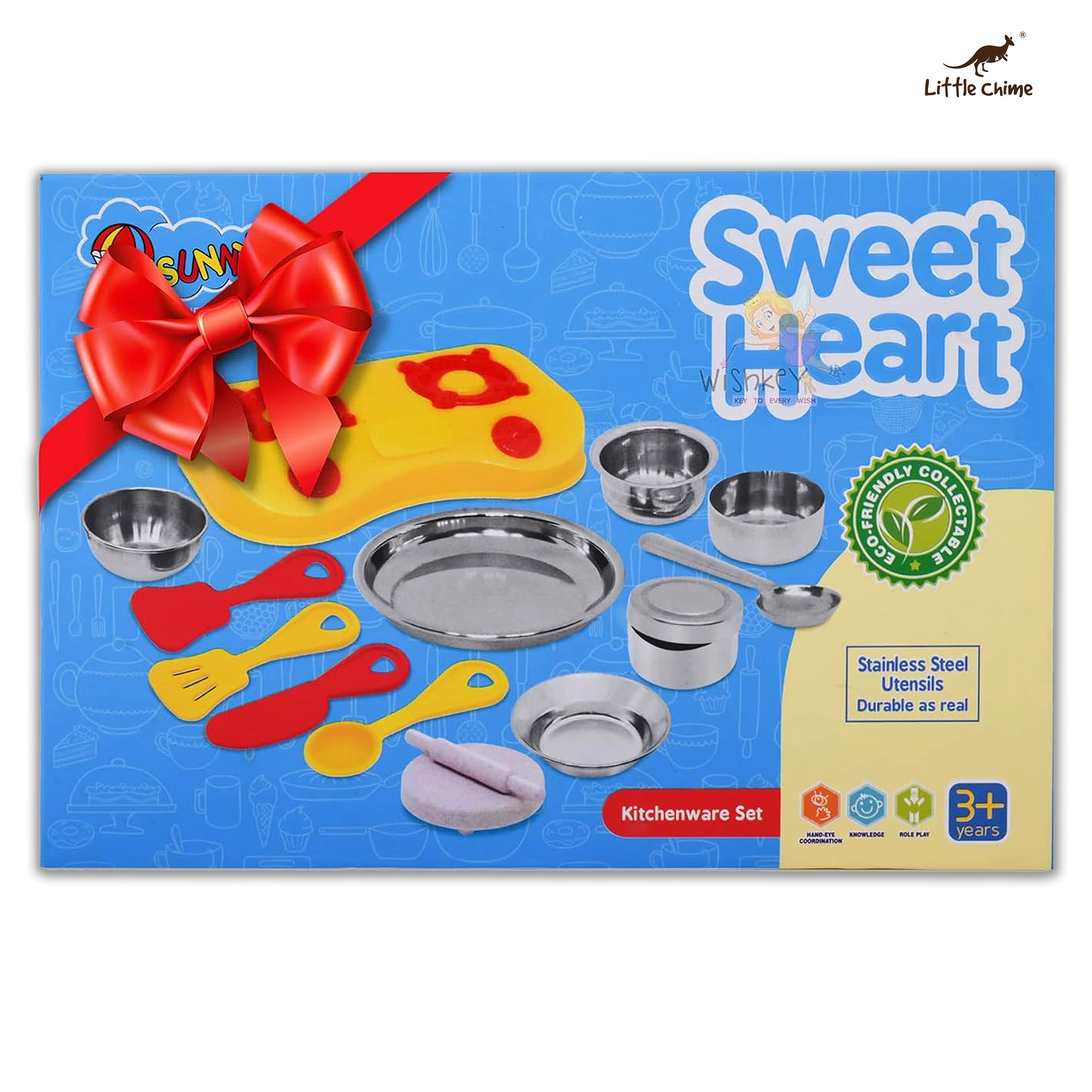 Littlechime sweet heart kitchen set