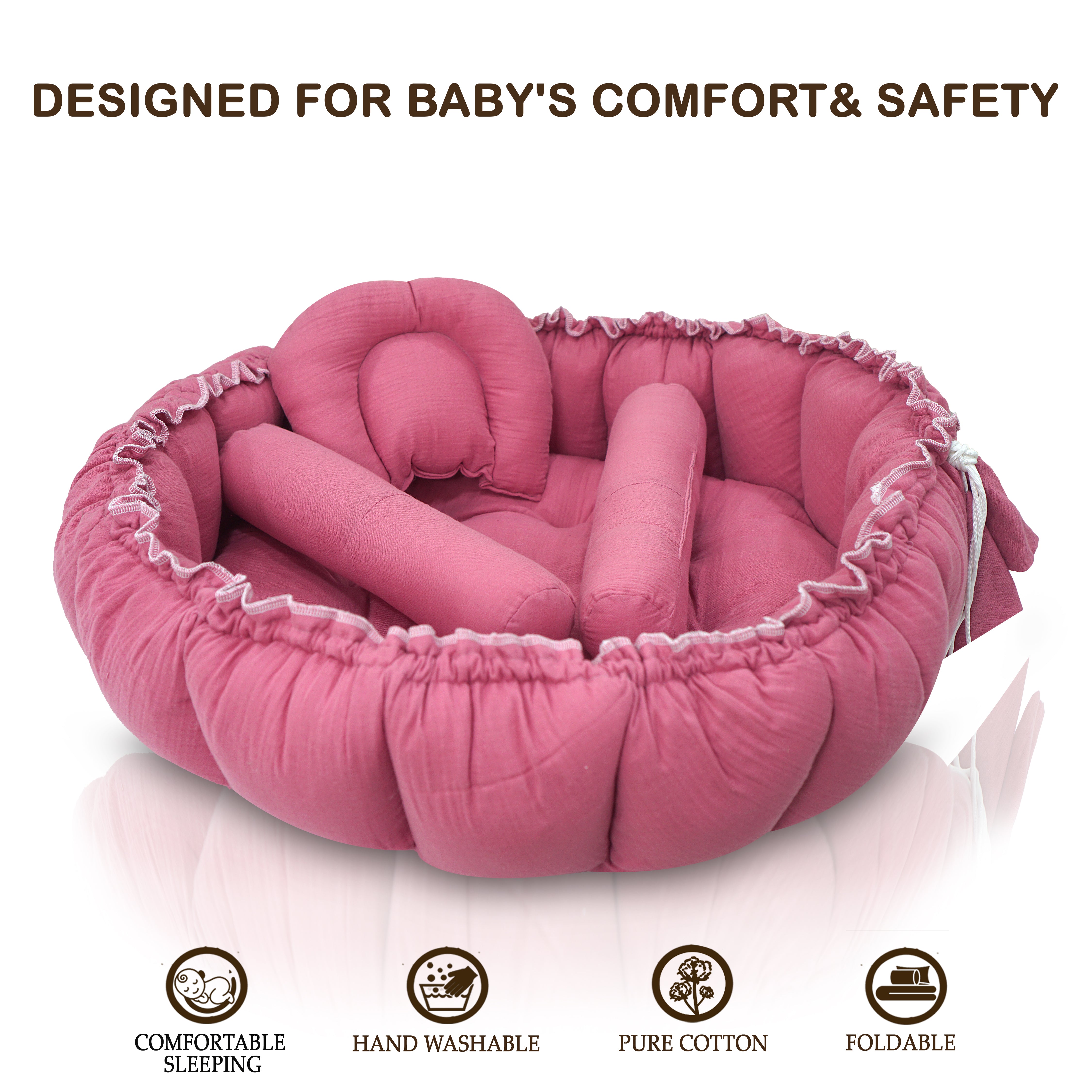 5 piece Muslin combo