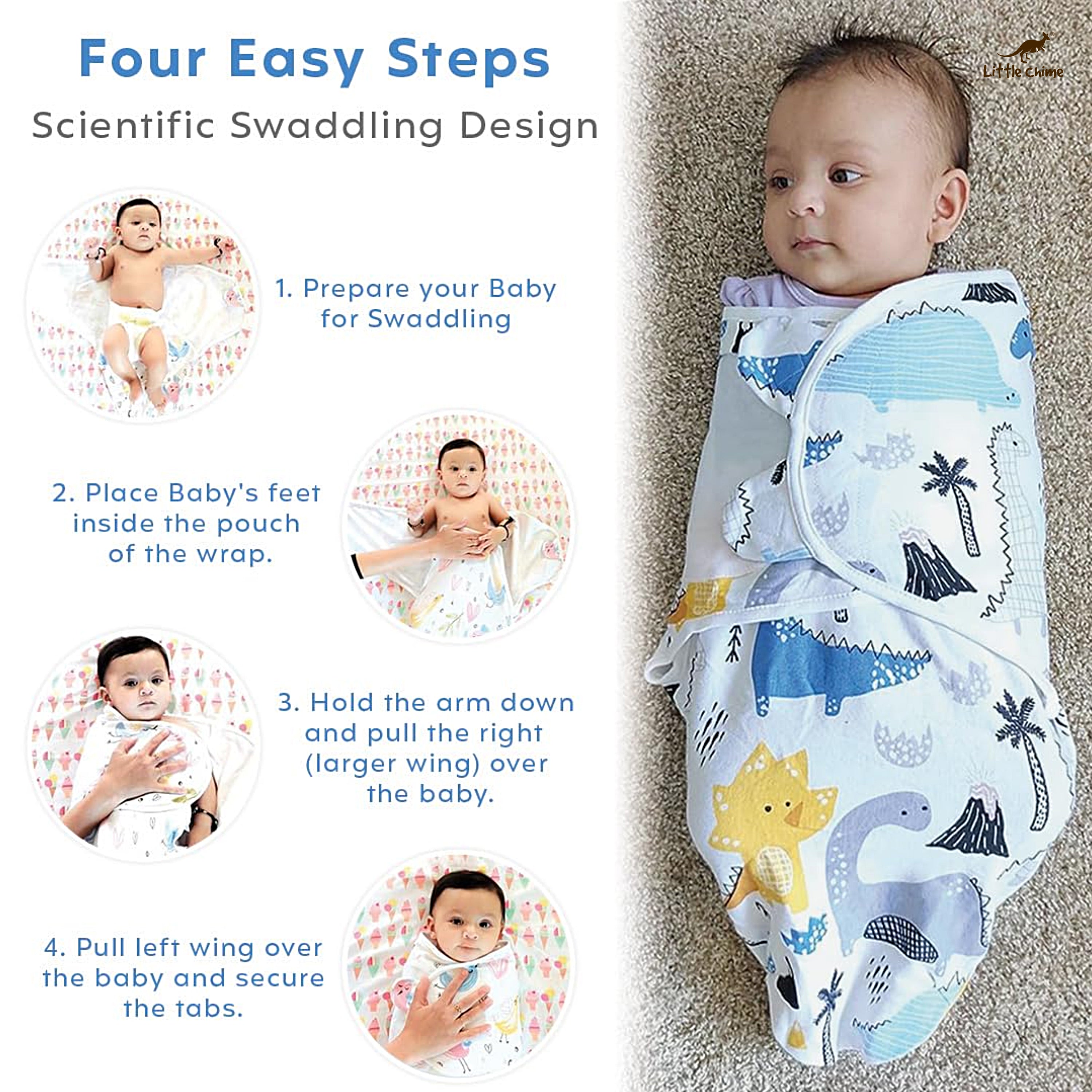 Baby Swaddle Wrap for New Born