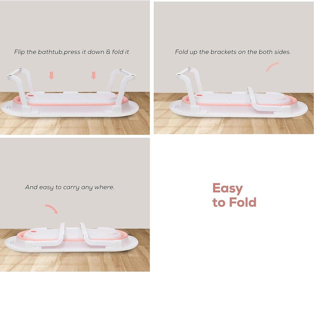 Baby Bathtub Folding Infant Bath Tub