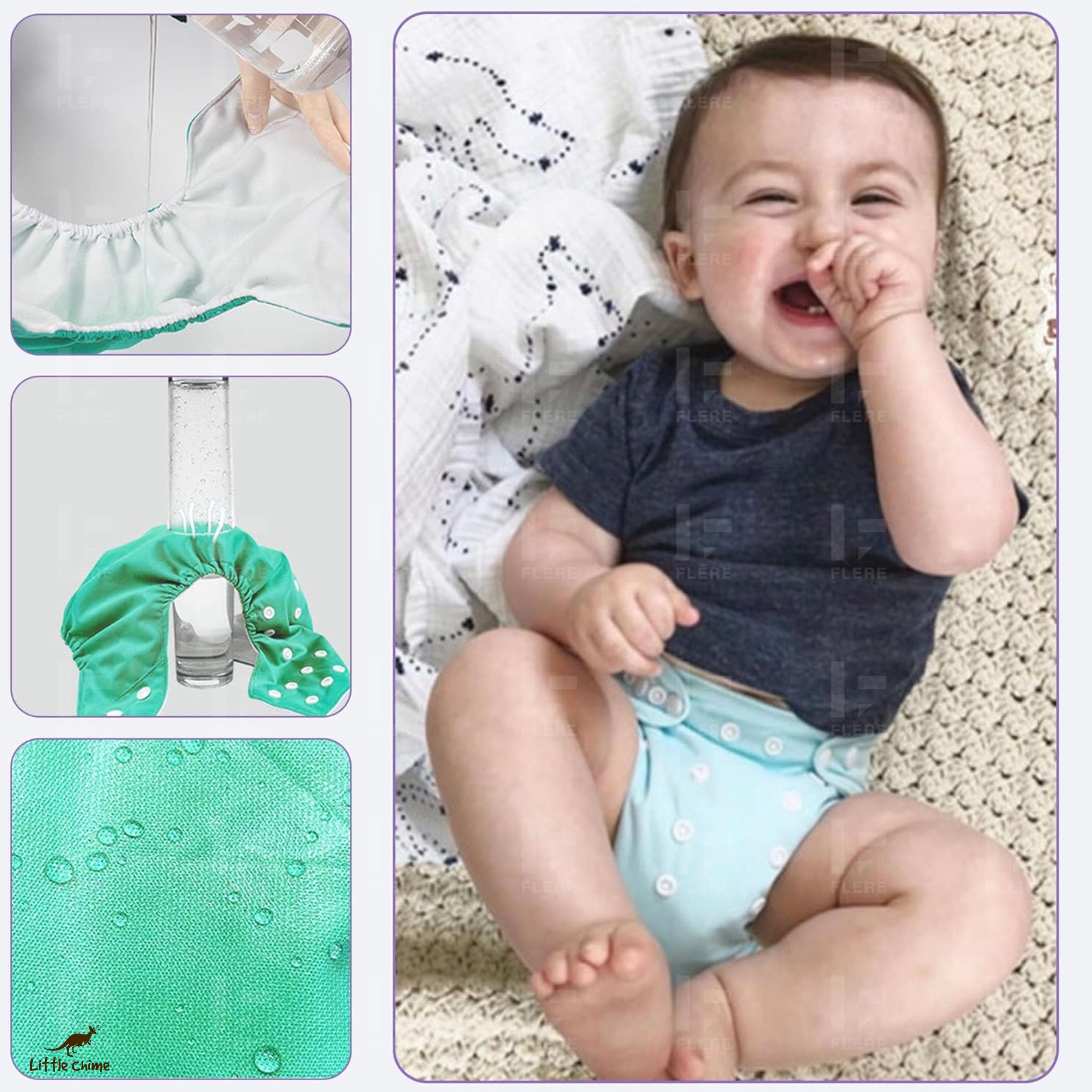 Baby Cotton Cloth Diapers