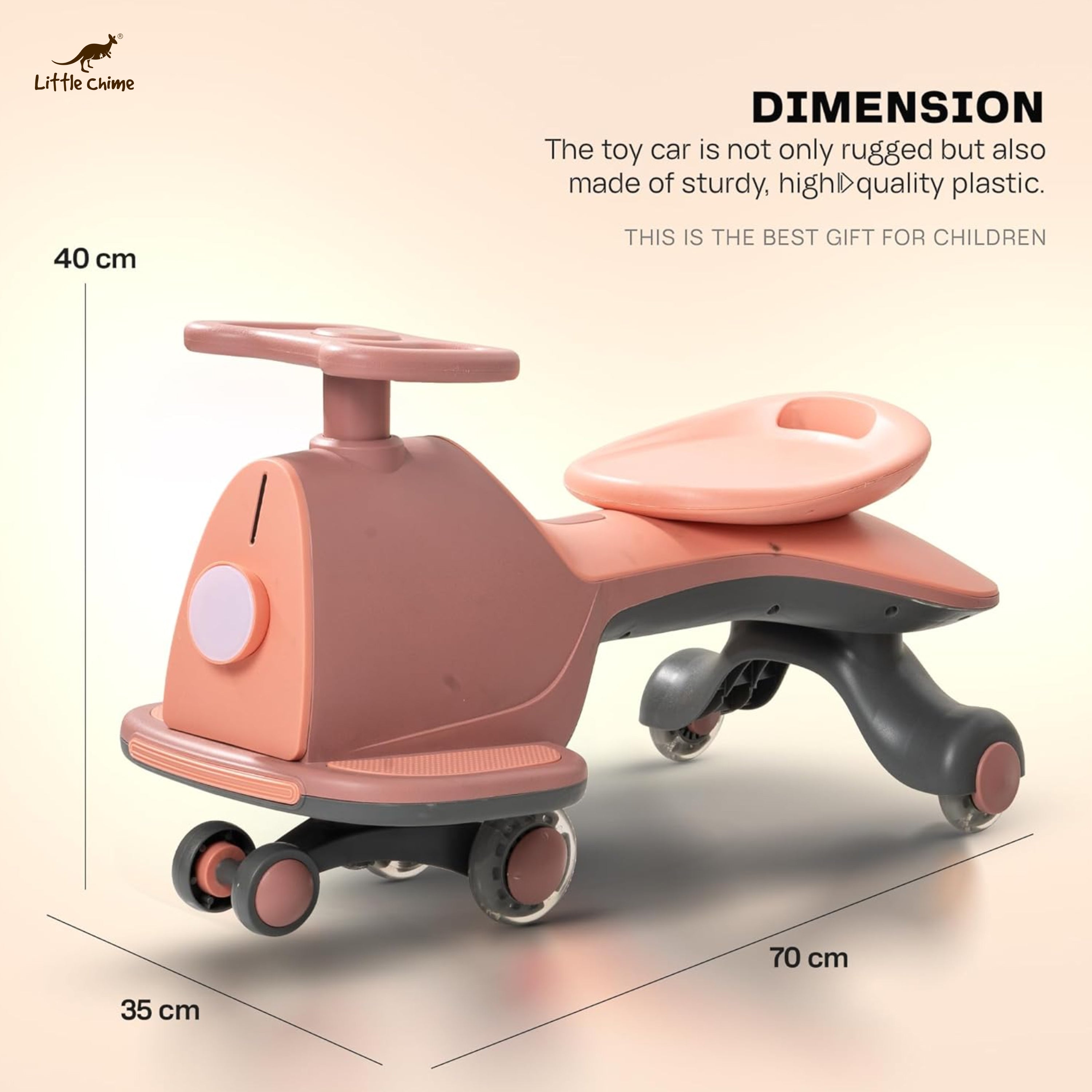 Nord Kids Magic Swing Cars for Kids