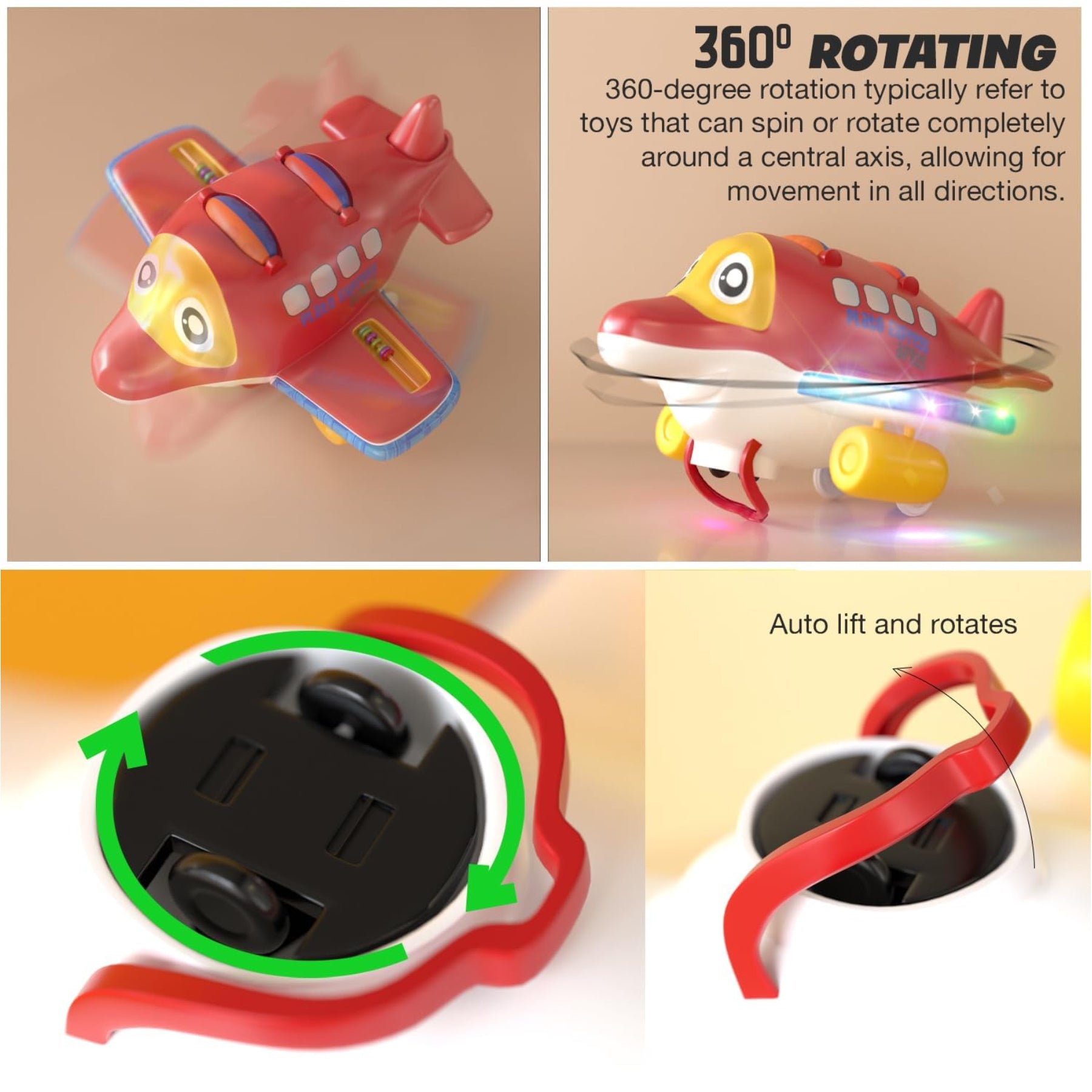 Funbee Aeroplane Baby Musical Toy